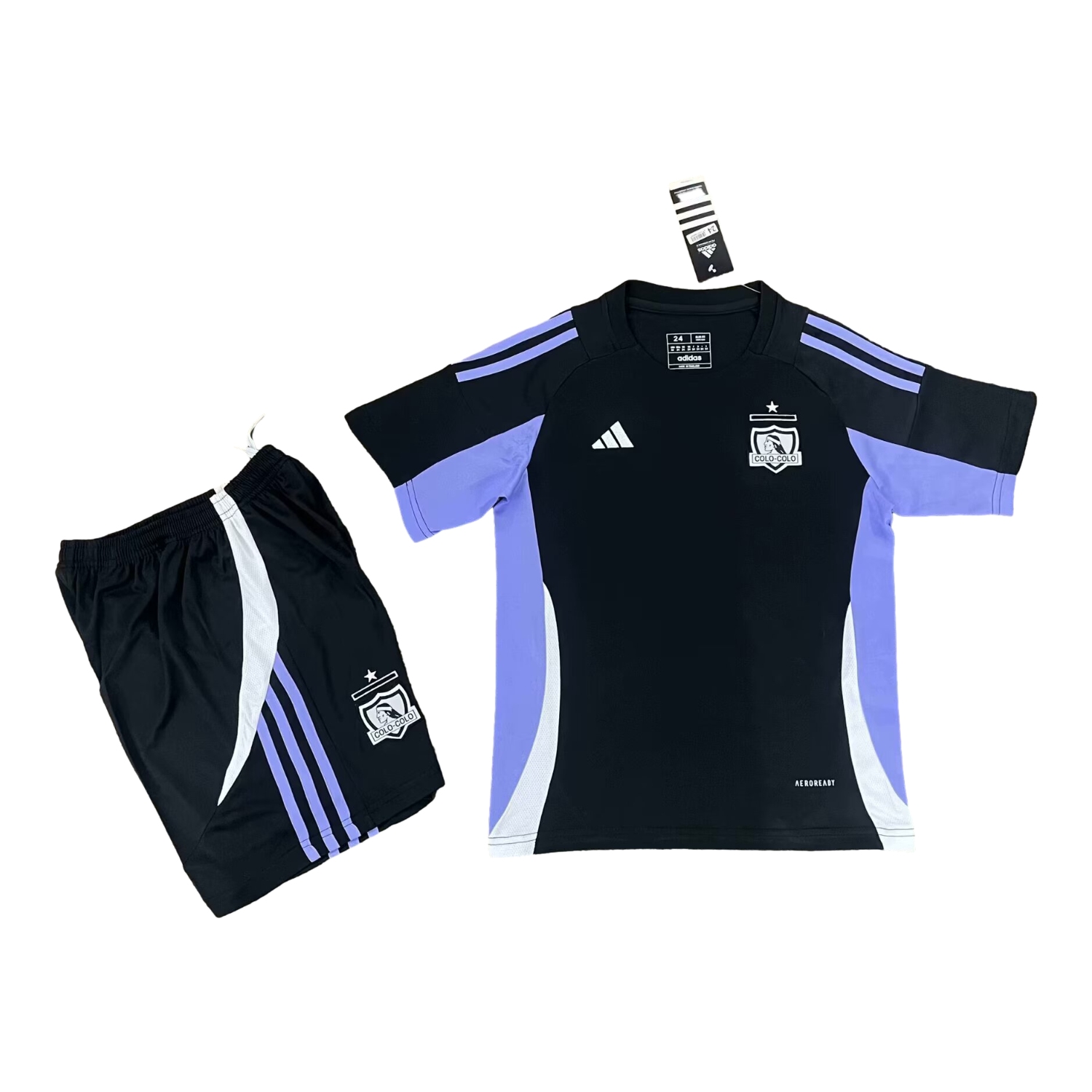 TKH-turbokithub-Colo Colo 25-26 Black Training Kids Kit