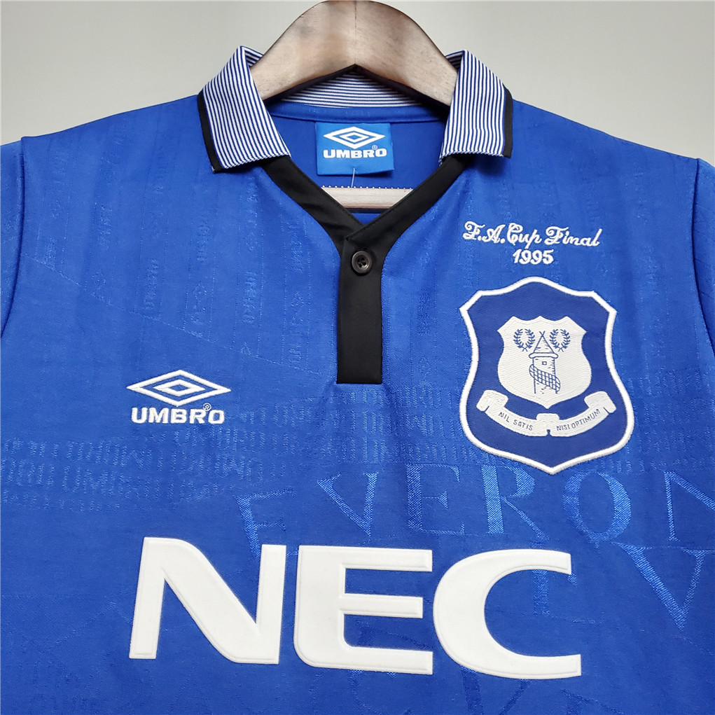 TKH-turbokithub-Retro Everton 1995 FA Cup Final Jersey