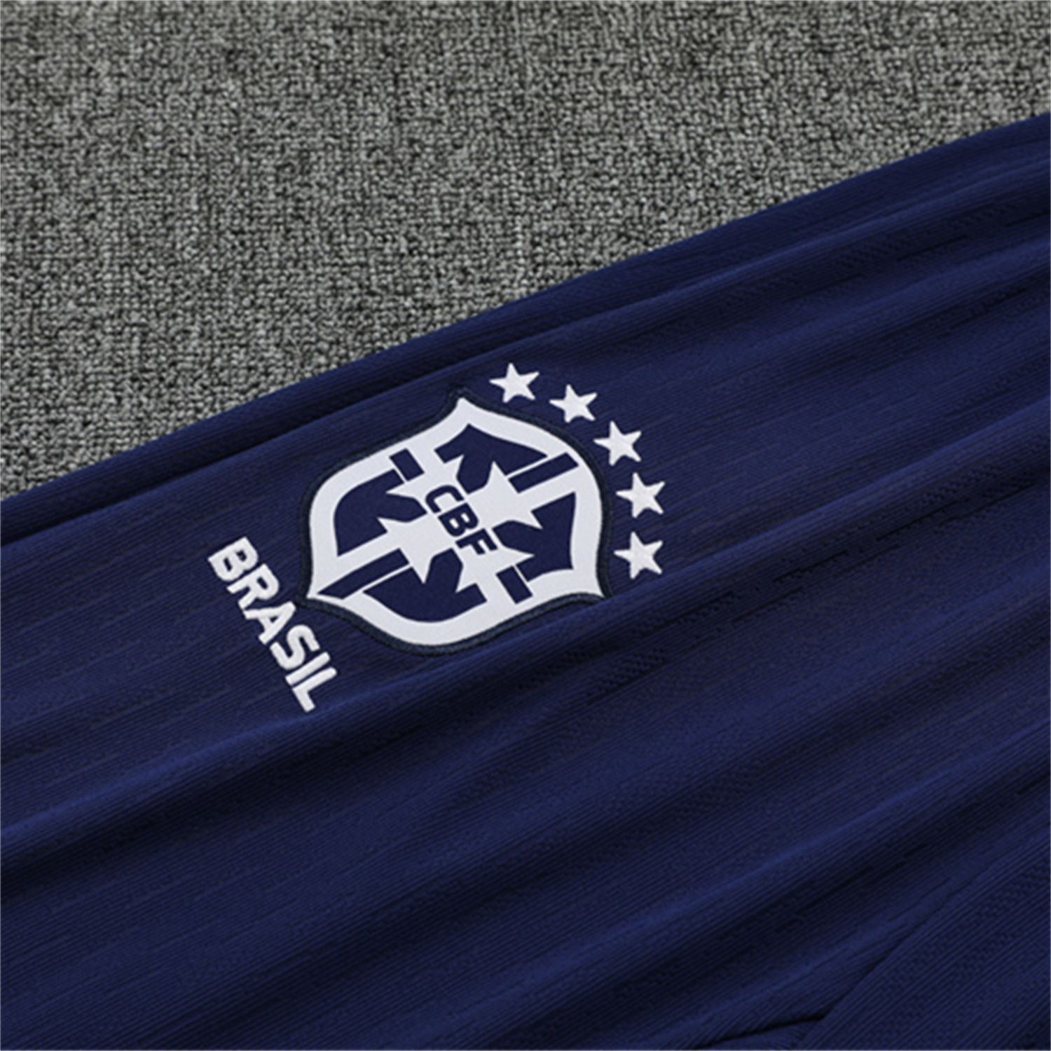 TKH-turbokithub-Brazil 25-26 Long Sleeve Training Set - Colorful Camouflage Top & Royal Blue Pants