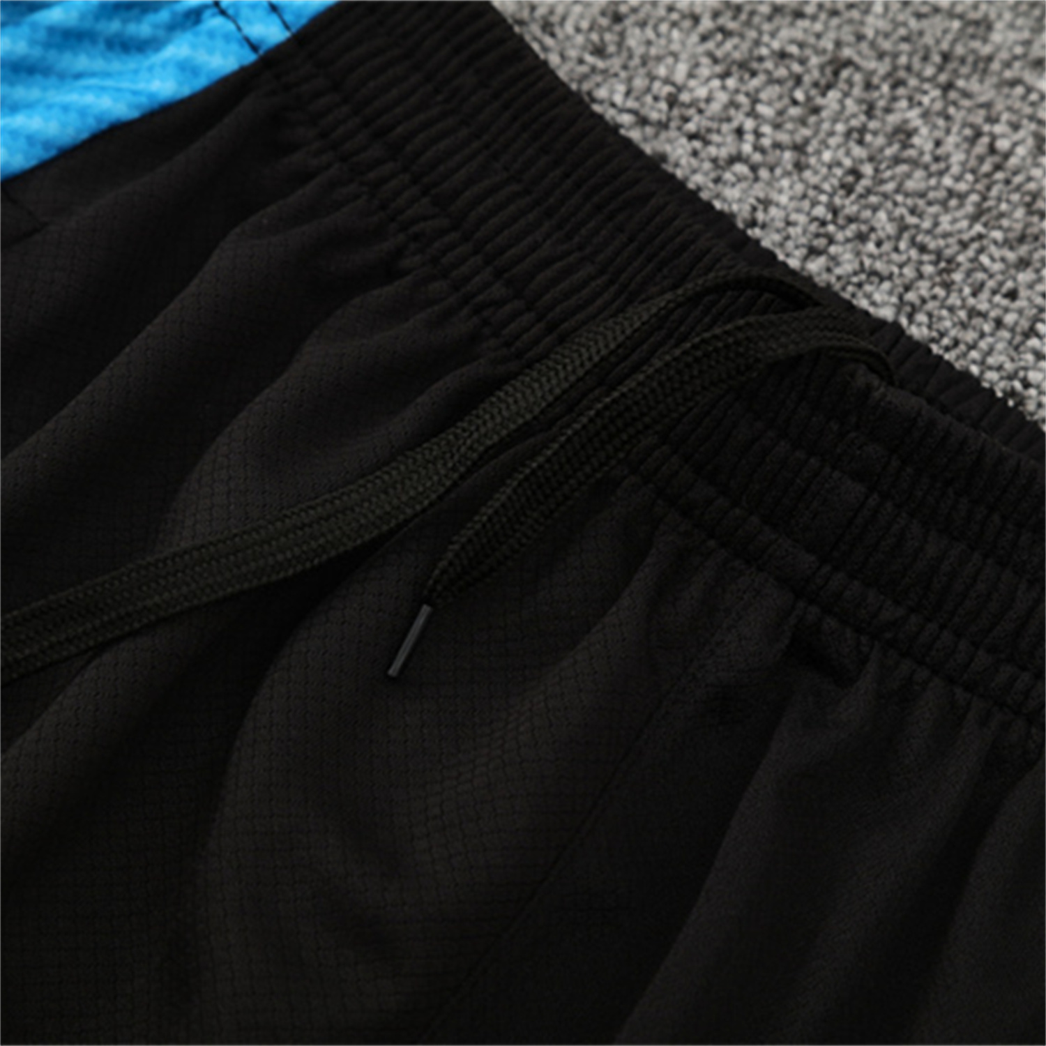 TKH-turbokithub-Napoli 25-26 Kids Short-Sleeve Training Set - Blue Mecha Top & Black Shorts