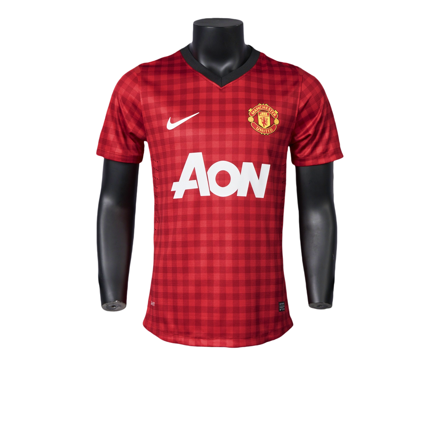 TKH-turbokithub-Retro Manchester United 2012-13 Home Jersey - Player Version
