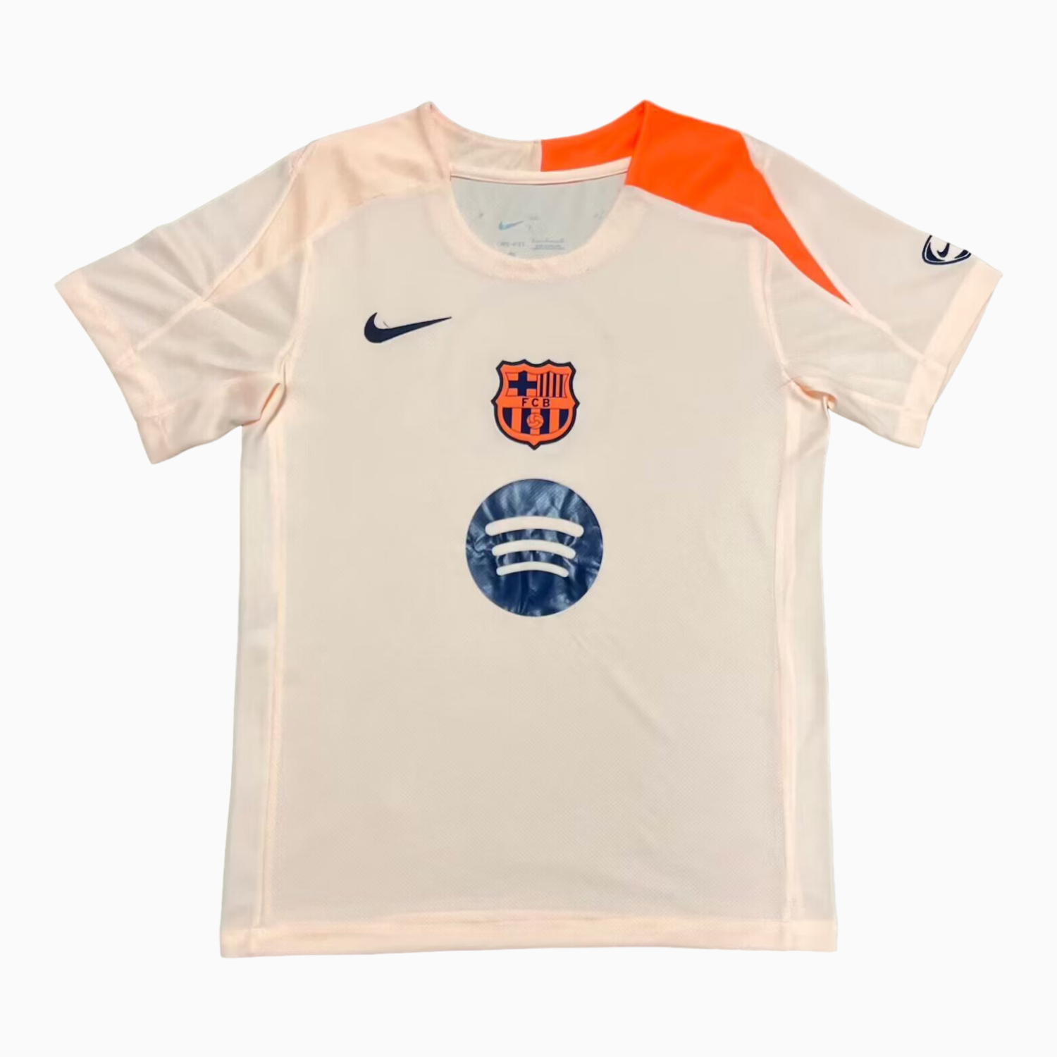TKH-turbokithub-Barcelona 25-26 Light Pink Training Jersey - Fans Version