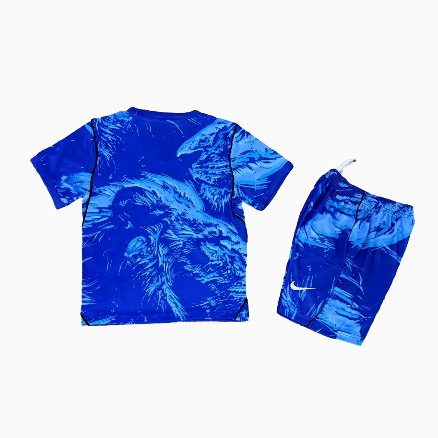 TKH-turbokithub-England 2026 Blue Goalkeeper Kids Kit