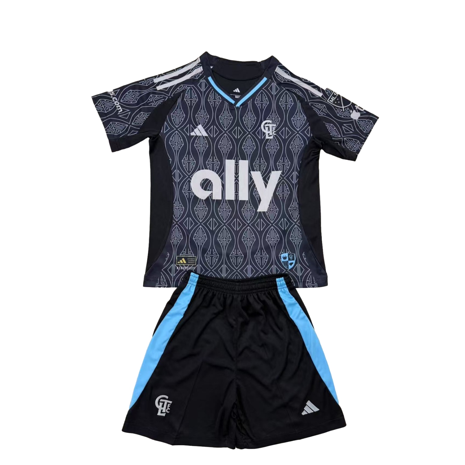 TKH-turbokithub-Charlotte 25-26 Away Men's Adult Jersey Set - Fans Version