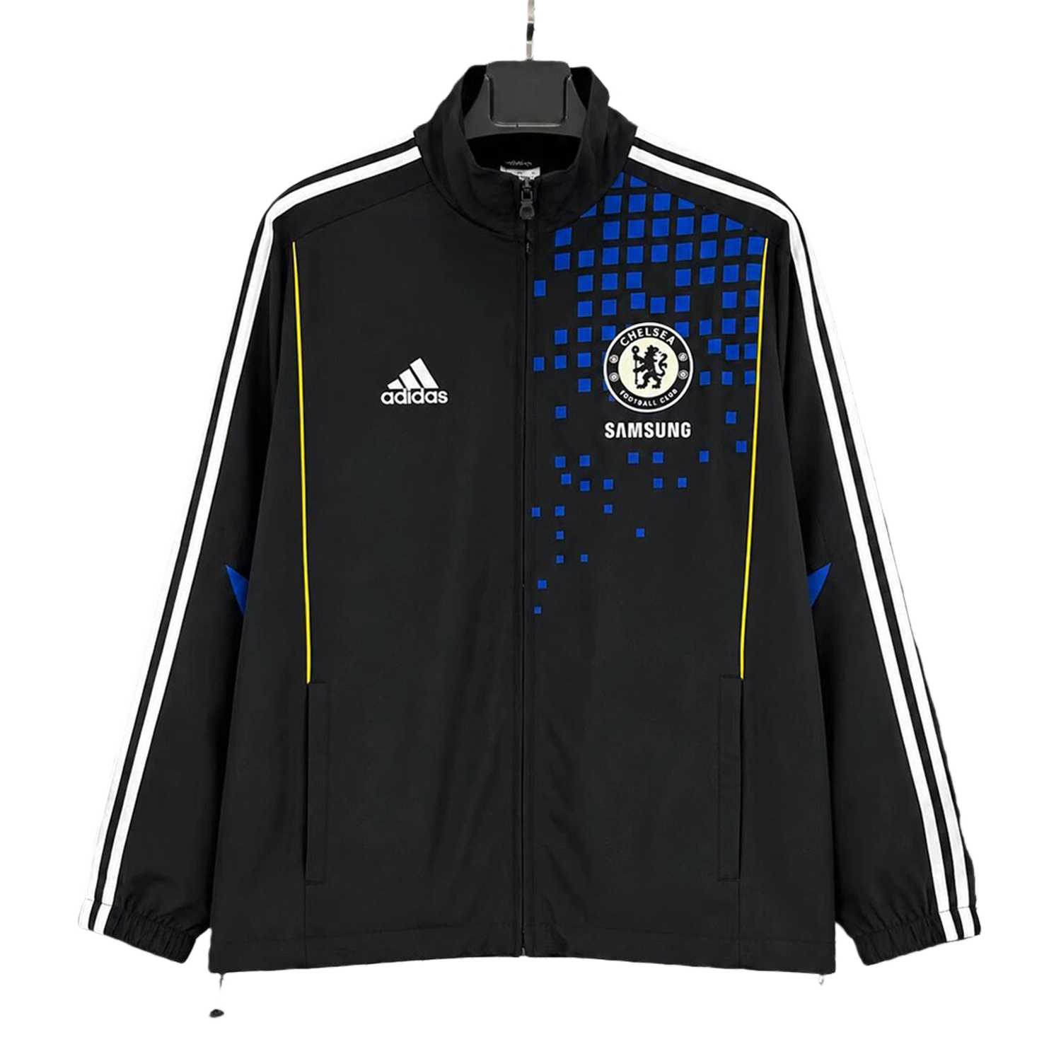 TKH-turbokithub-Retro C.H.E.L.S.E.A 2011-12 Windbreaker Jacket - Black