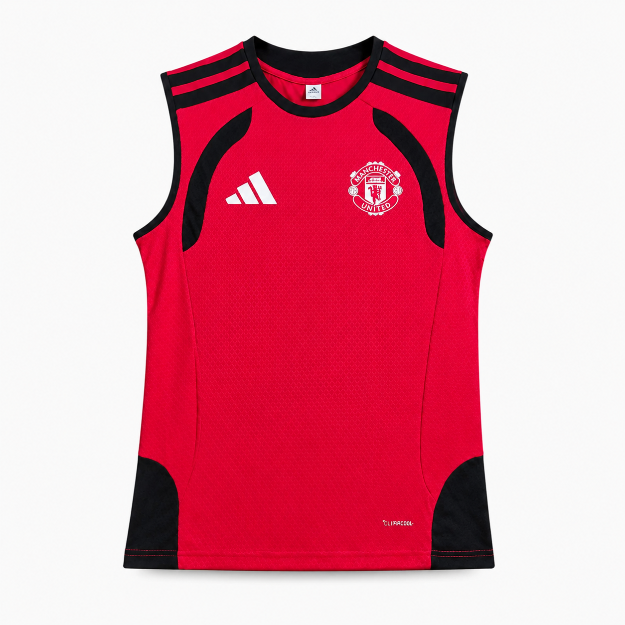 TKH-turbokithub-Manchester United 26-27 Red Black Training Vest - Fans Version