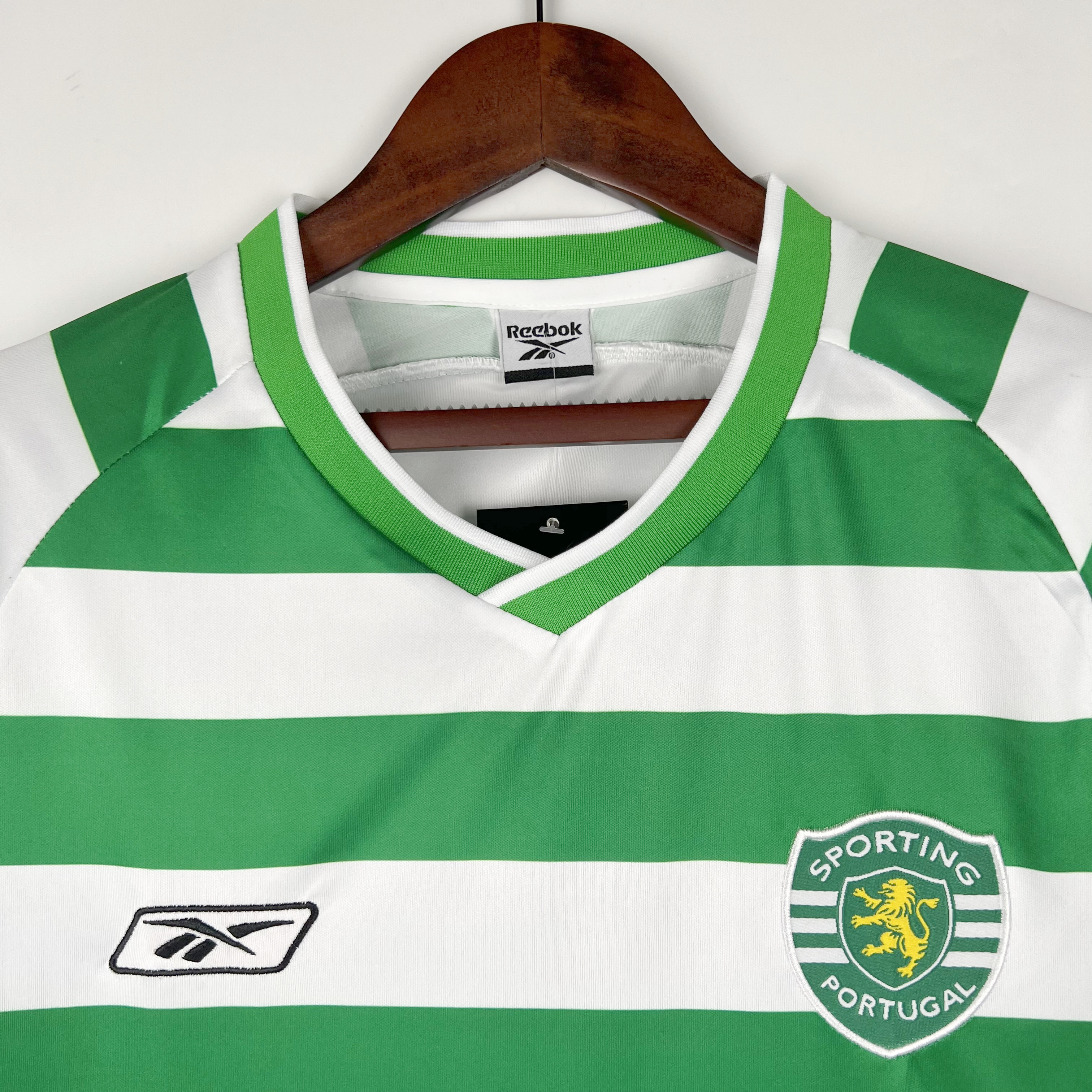 TKH-turbokithub-Retro Sporting CP 03-04 Home Stadium Jersey