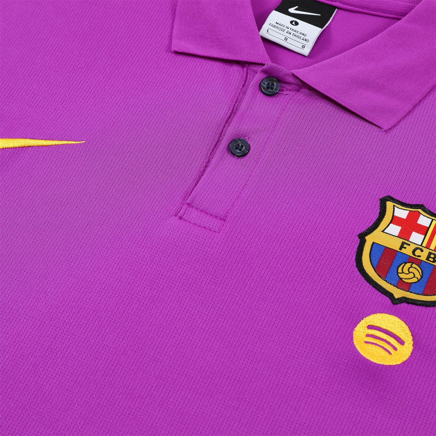 TKH-turbokithub-Barcelona 25-26 POLO Short-Sleeve Training Set - Purple Top and Dark Blue Pants