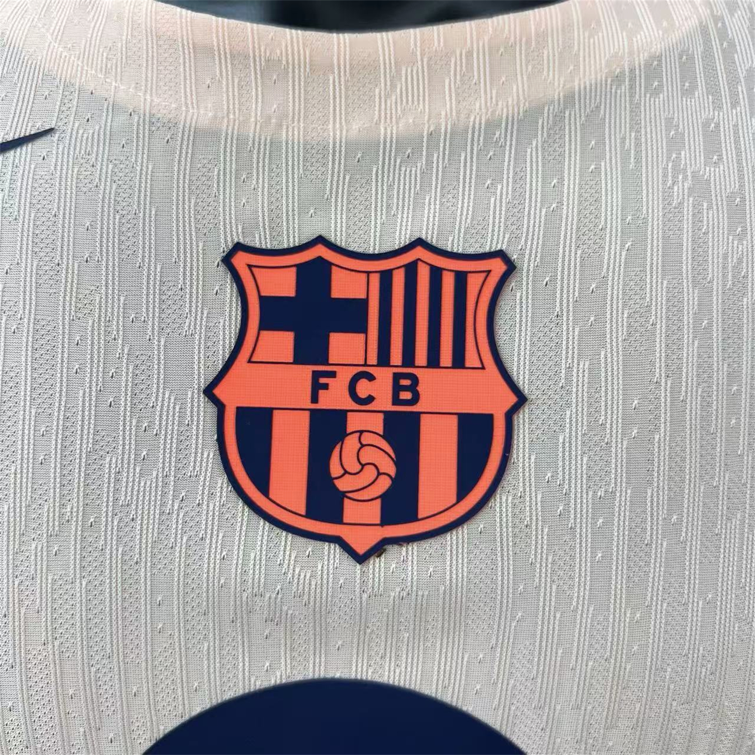 TKH-turbokithub-Barcelona 25-26 Beige Pre-Match Jersey - Player Version