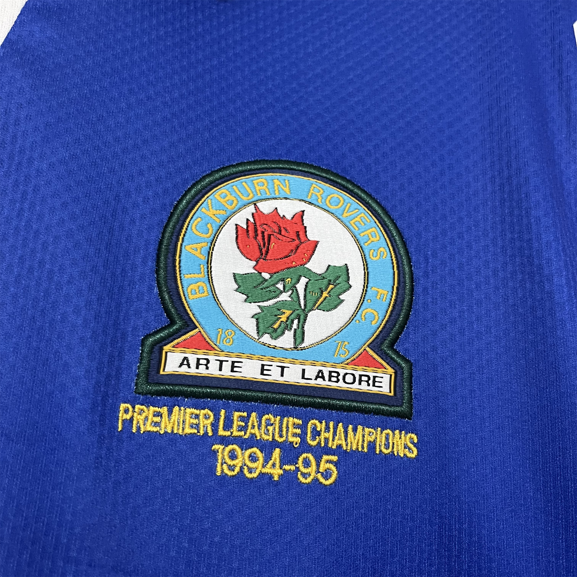 TKH-turbokithub-Retro Blackburn Rovers 1994-95 Home Stadium Jersey