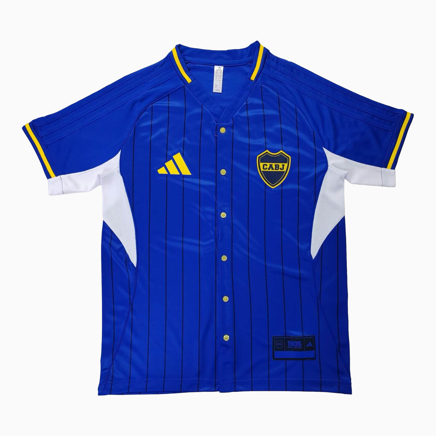 TKH-turbokithub-Boca Juniors 25-26 Blue Baseball Jersey