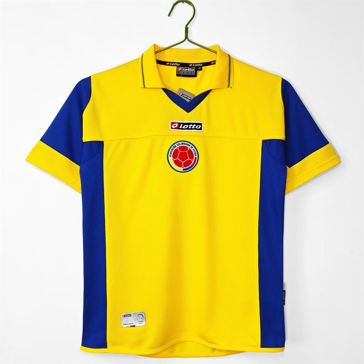 TKH-turbokithub-Retro Colombia 2003-05 Home Jersey