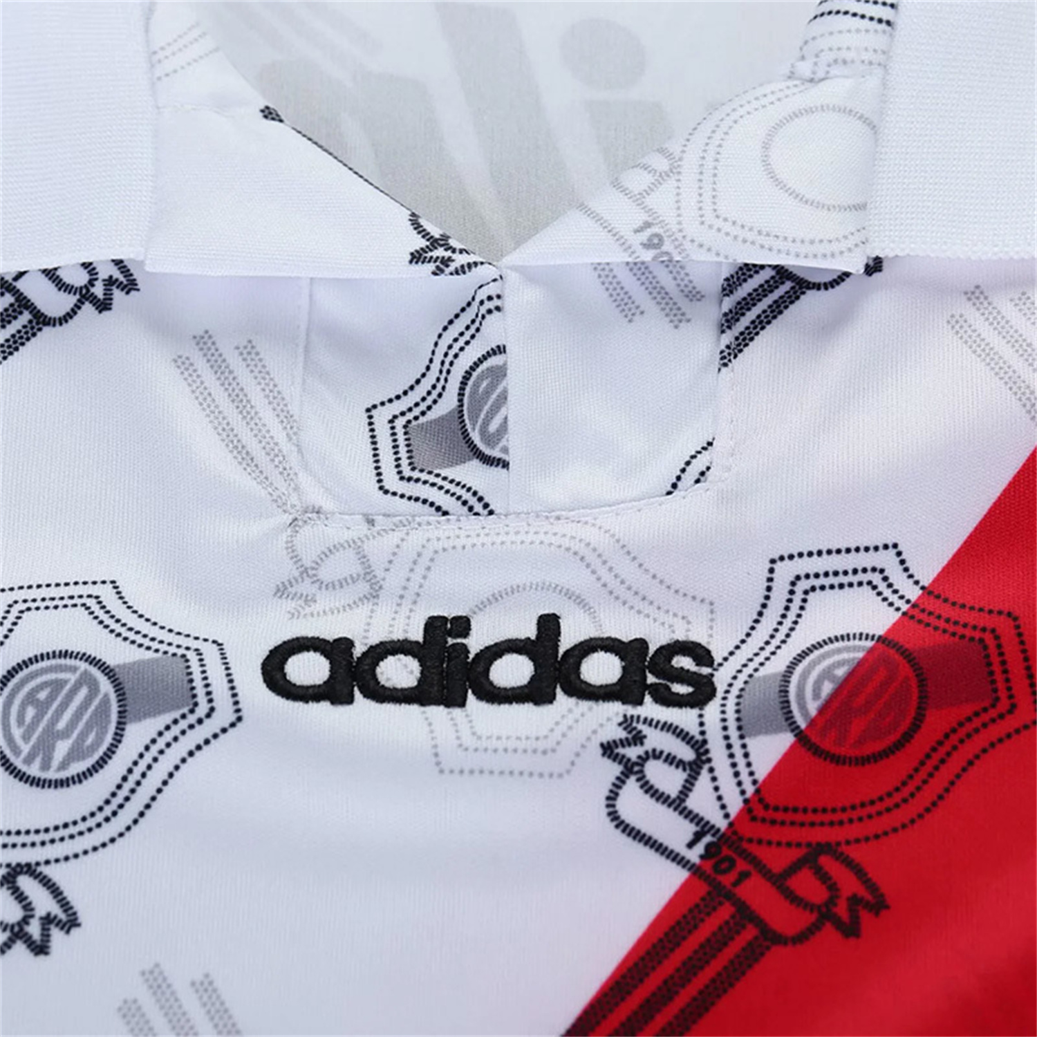 TKH-turbokithub-Retro River Plate 1996-97 Home Kids Kit