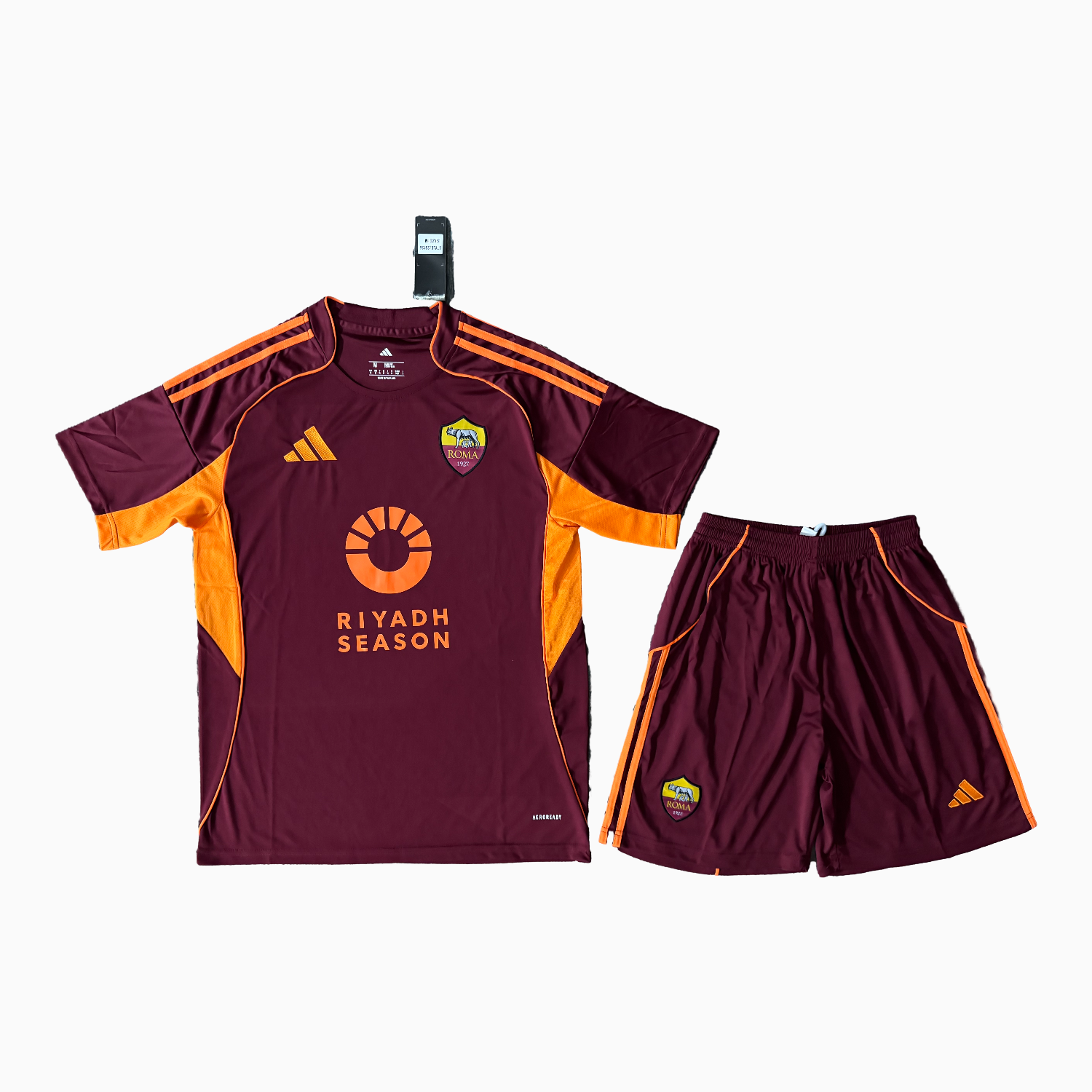 TKH-turbokithub-AS Roma 25-26 Home Men's Adult Jersey Set - Fans Version