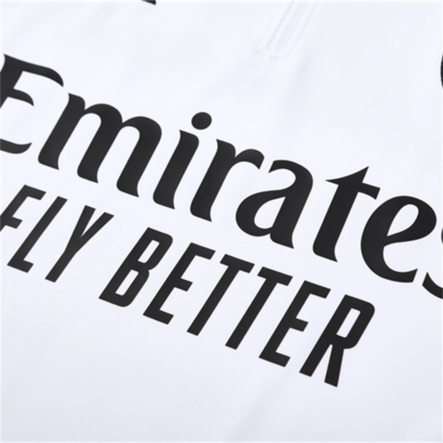 TKH-turbokithub-Arsenal 25-26 Long Sleeve Training Set - White Top & Black Pants