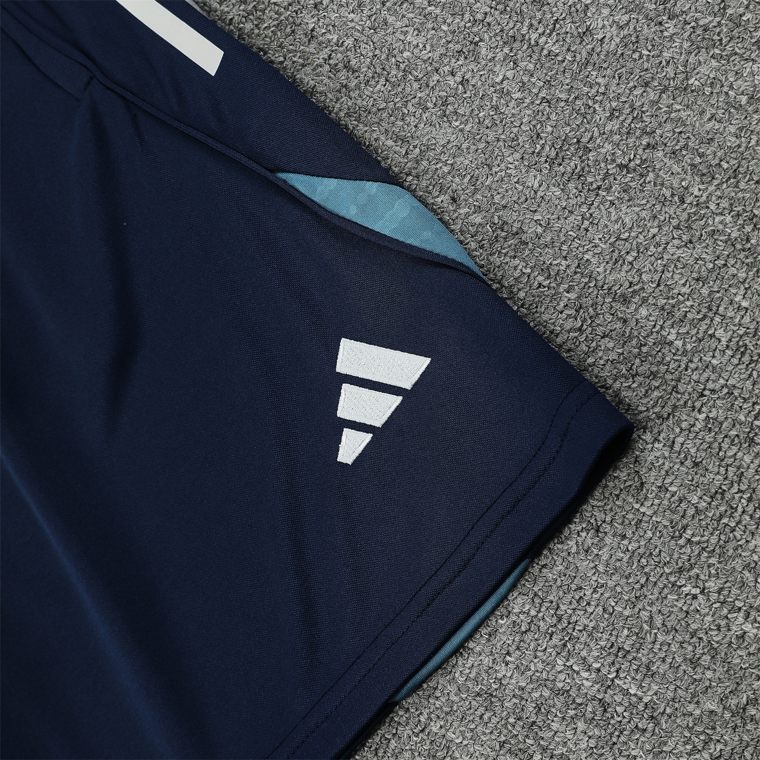 TKH-turbokithub-Arsenal 25-26 Vest Training Set - Deep Blue Vest and Shorts