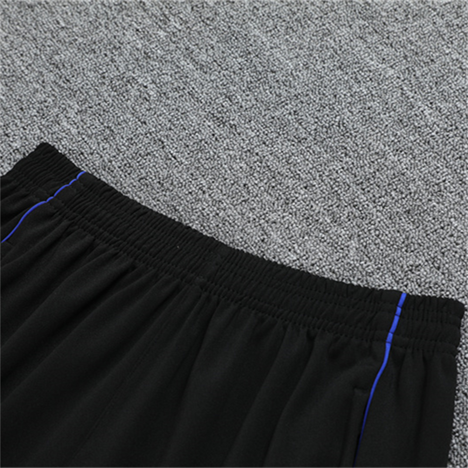 TKH-turbokithub-Real Madrid 25-26 Kids Long Sleeve Training Set - Yellow, White and Blue Camouflage Top and Black Pants