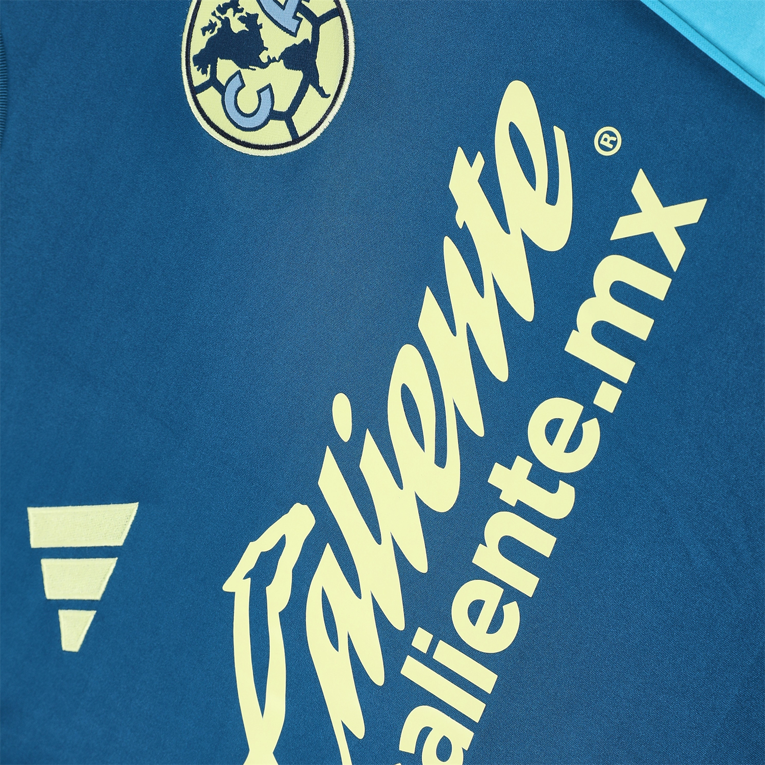 TKH-turbokithub-Club América 25-26 Short-Sleeve Training Set - Deep Blue Top & Deep Blue Shorts