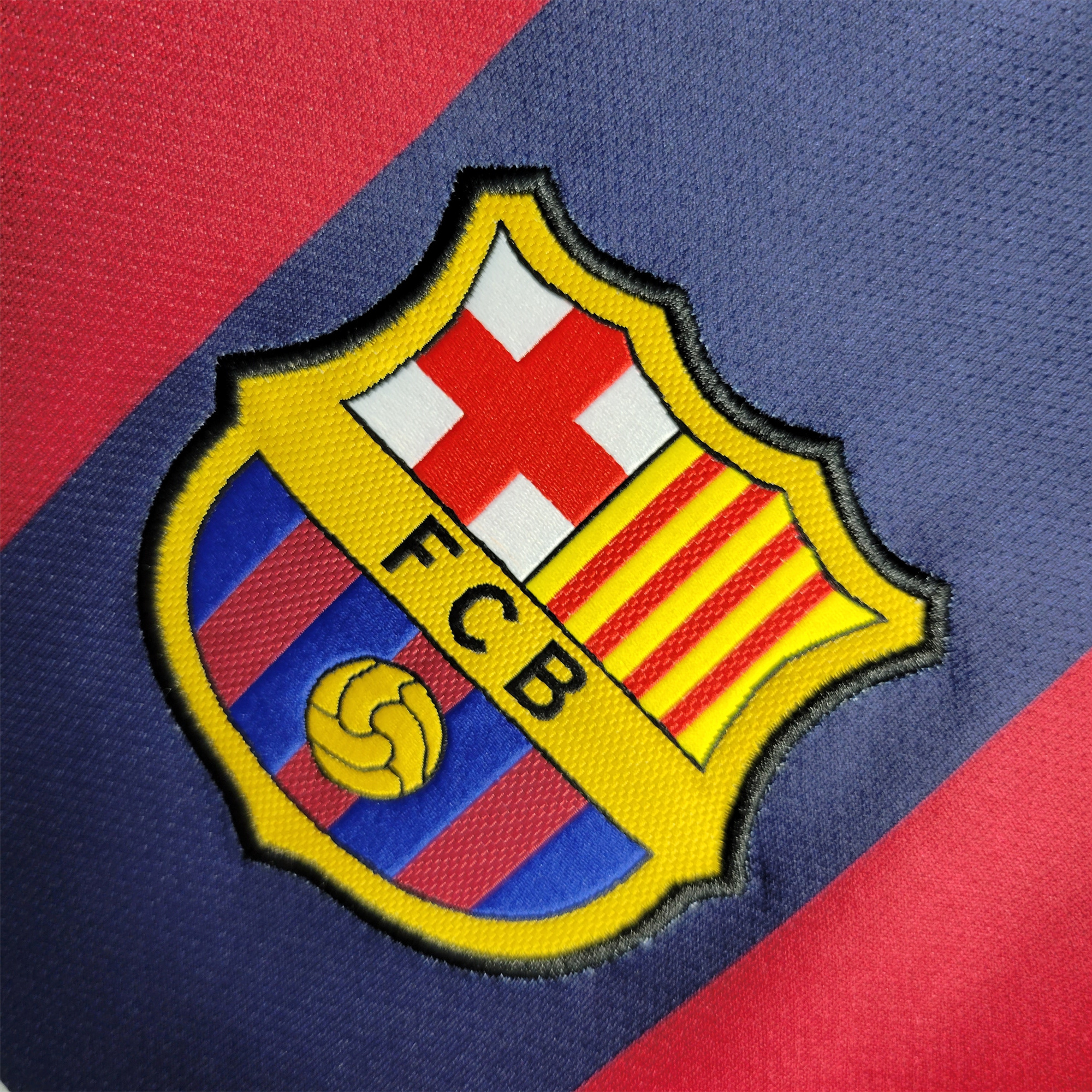 TKH-turbokithub-Retro Barcelona 14-15 Home Stadium Jersey