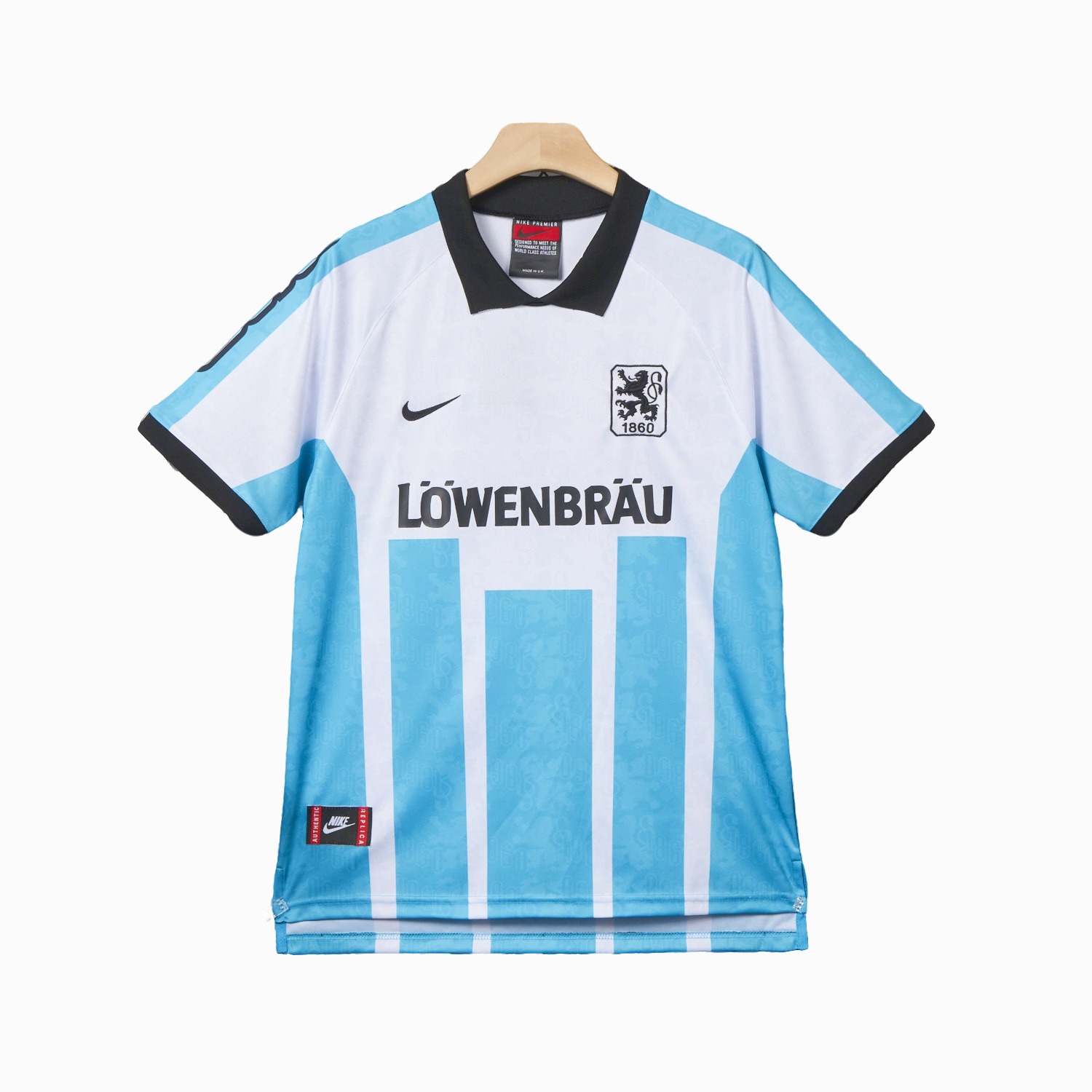 TKH-turbokithub-Retro TSV 1860 München Munich 1996 Home Jersey