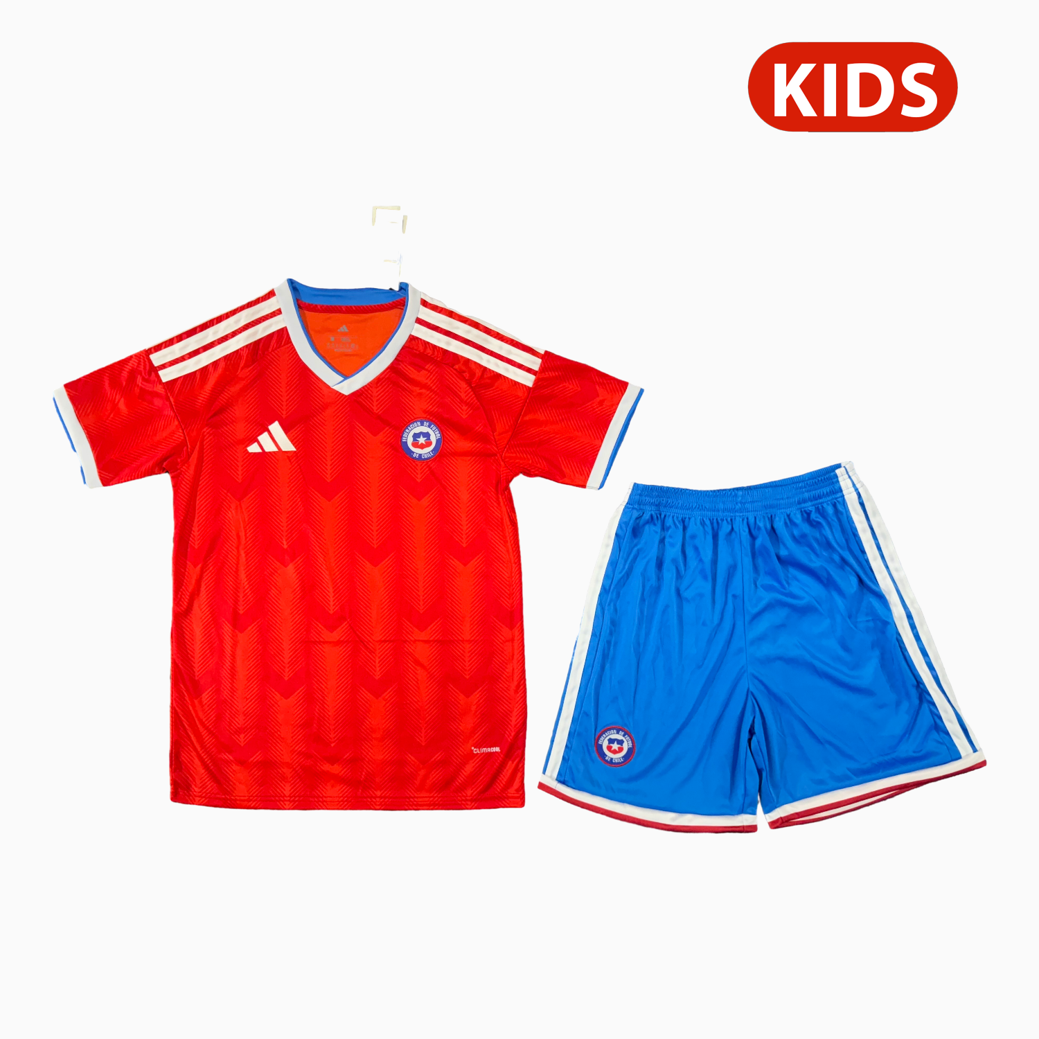 TKH-turbokithub-Chile 2026 Home Red Kids Kit