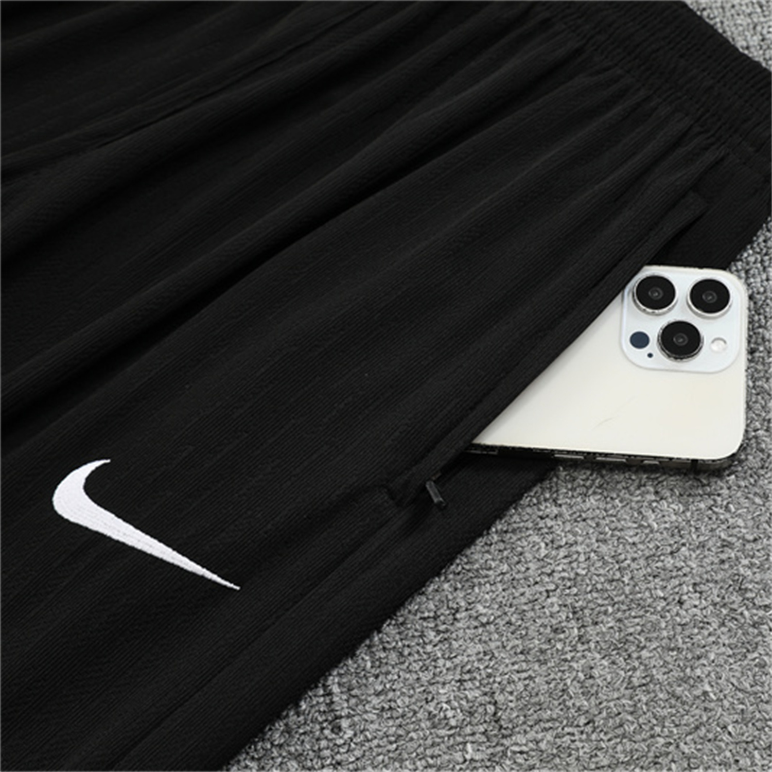 TKH-turbokithub-Brazil 25-26 Long Sleeve Training Set - Player Version - Black Top and Pants