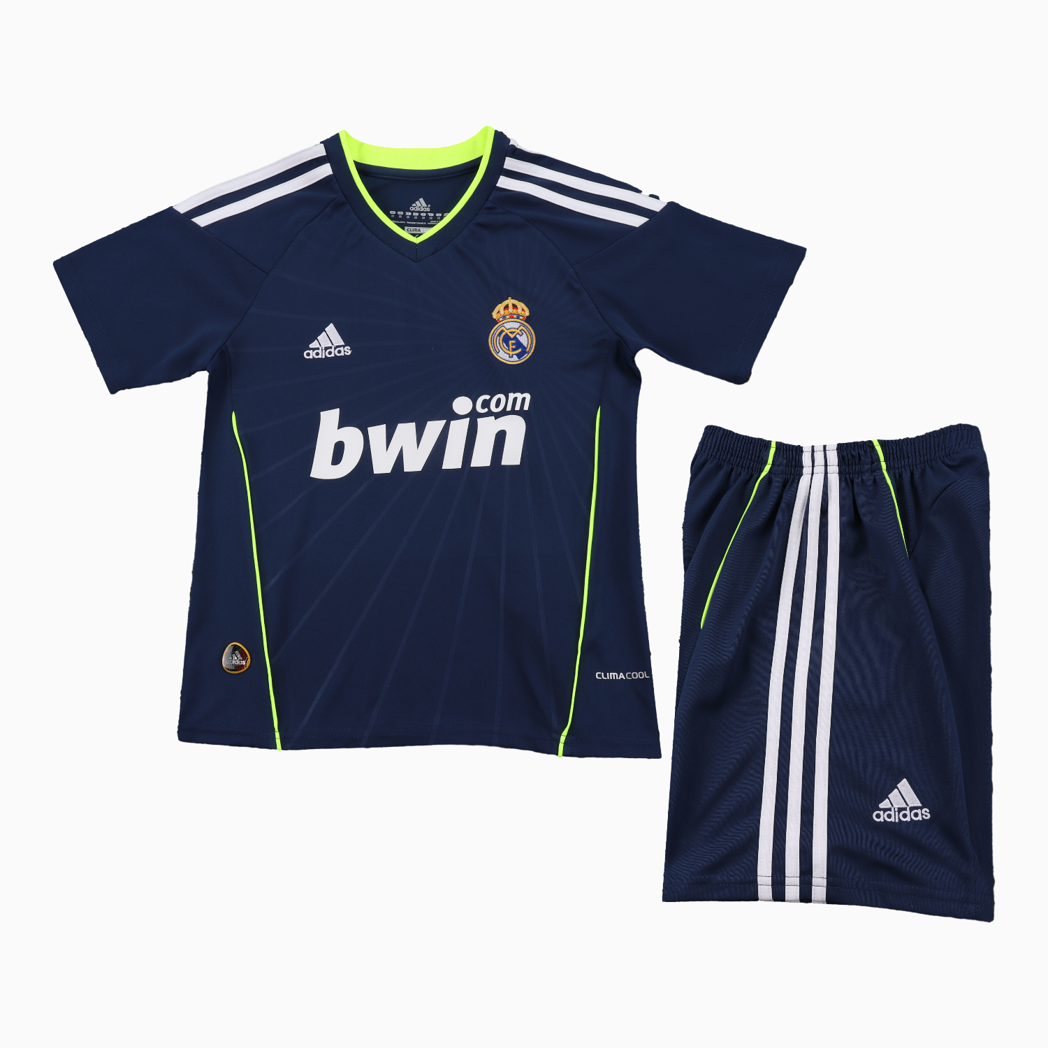 TKH-turbokithub-Retro Real Madrid 2010-11 Away Kids Kit