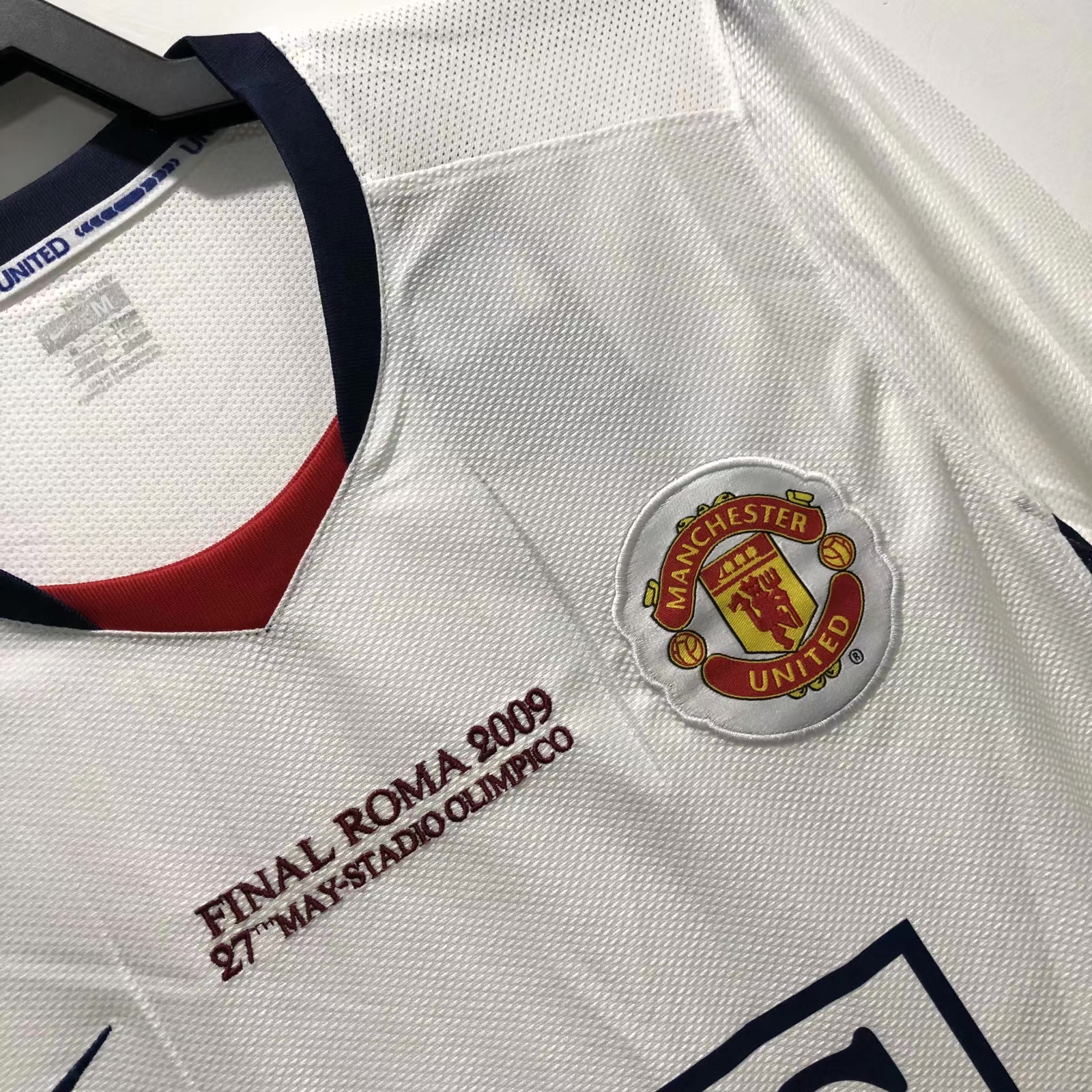 TKH-turbokithub-Retro Manchester United 08-09 Away Long Sleeve Jersey - Champions League Final Version