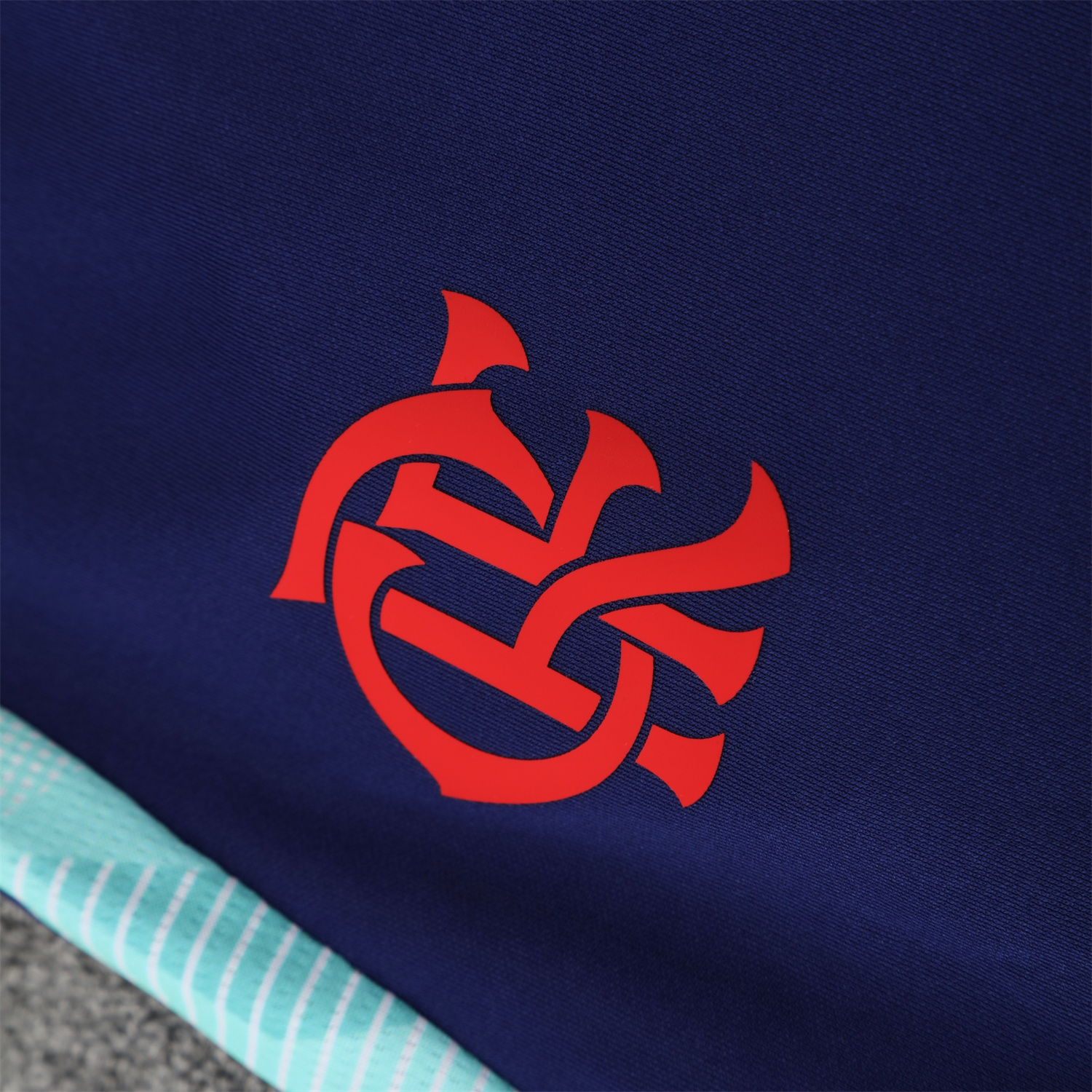 TKH-turbokithub-Flamengo 25-26 Long Sleeve Training Set - Light Blue Top & Deep Blue Pants