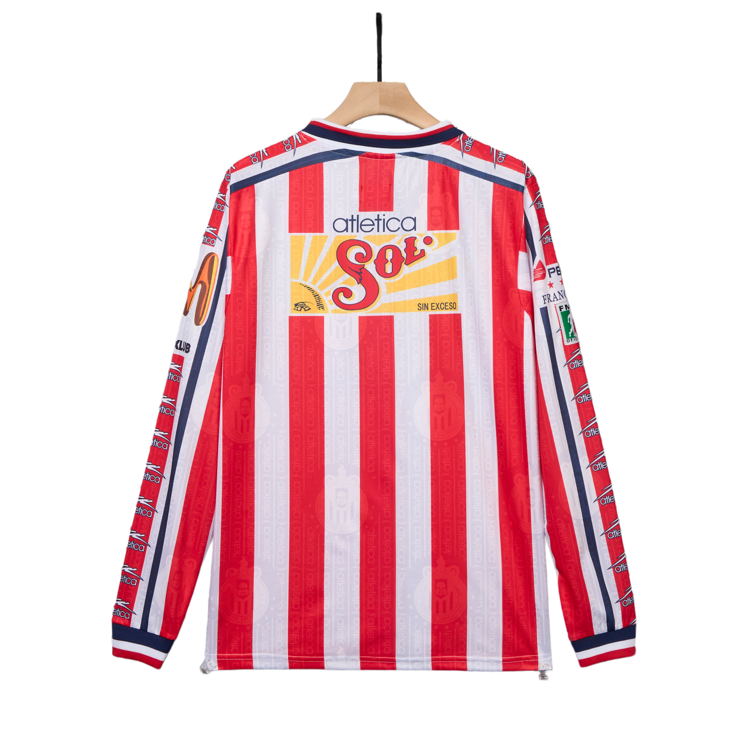 TKH-turbokithub-Retro Chivas de Guadalajara 1997-98 Home 2 Long Sleeves Jersey