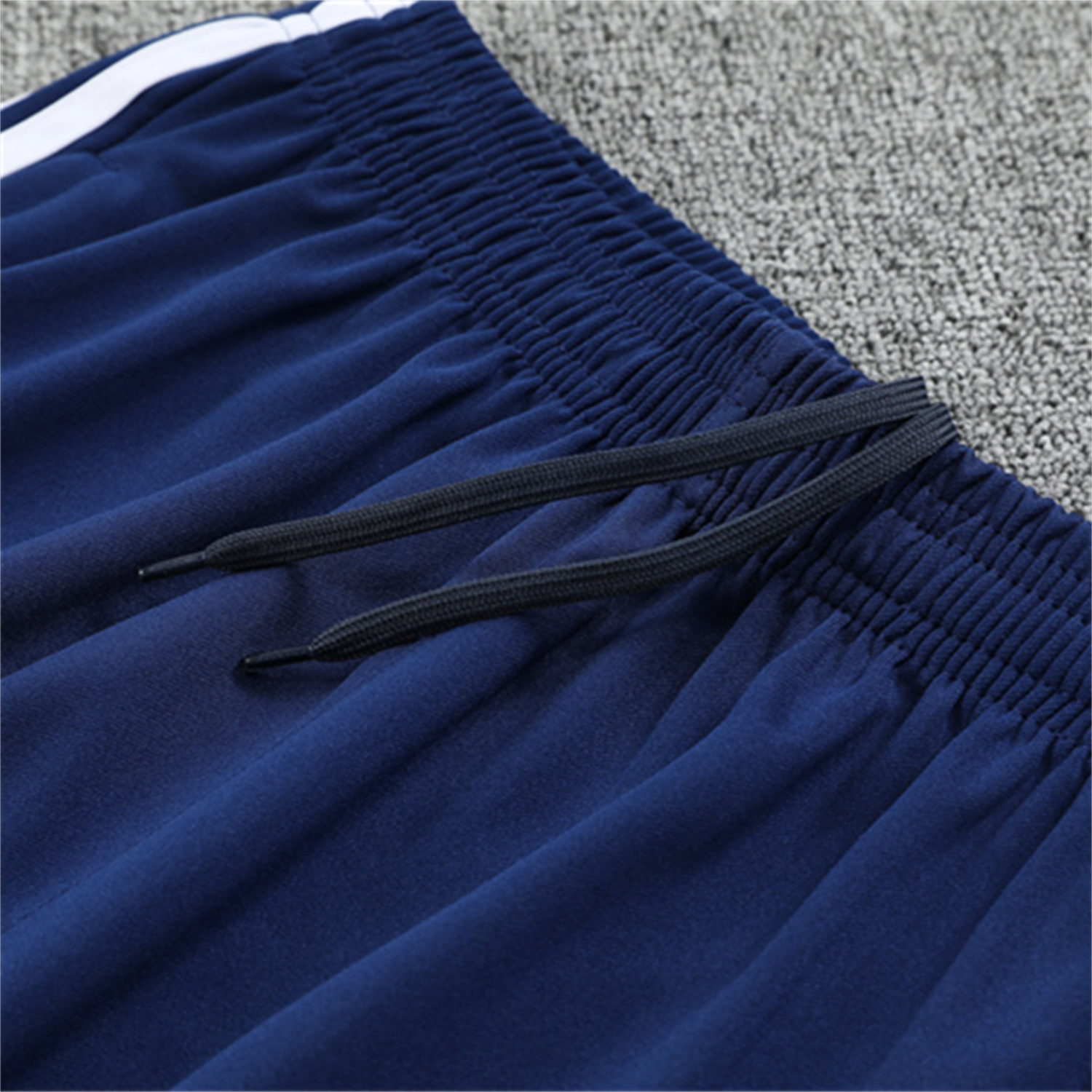 TKH-turbokithub-Real Madrid 25-26 Kids Long Sleeve Training Set - Throwback Royal Blue Top and Pants