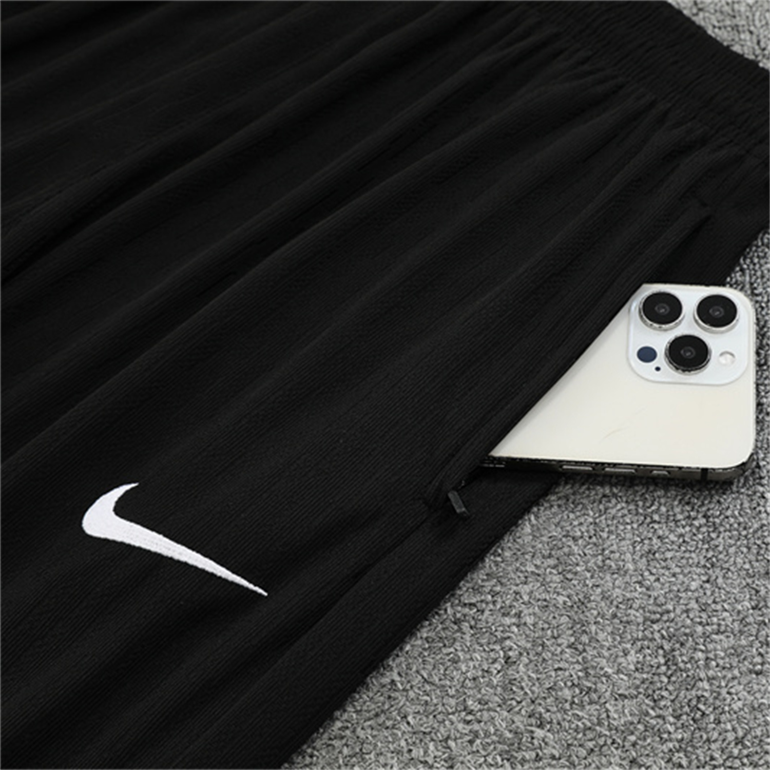 TKH-turbokithub-Brazil 25-26 Long Sleeve Training Set - Player Version - Yellow Top and Black Pants