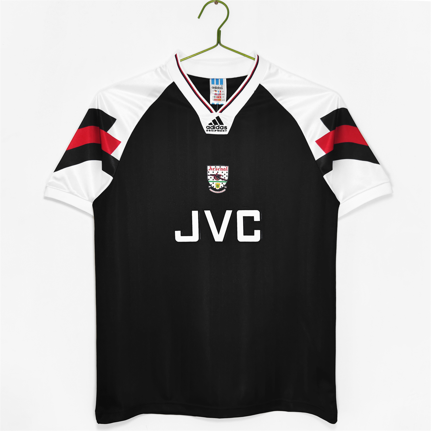TKH-turbokithub-Retro Arsenal 92-94 Black Special Jersey