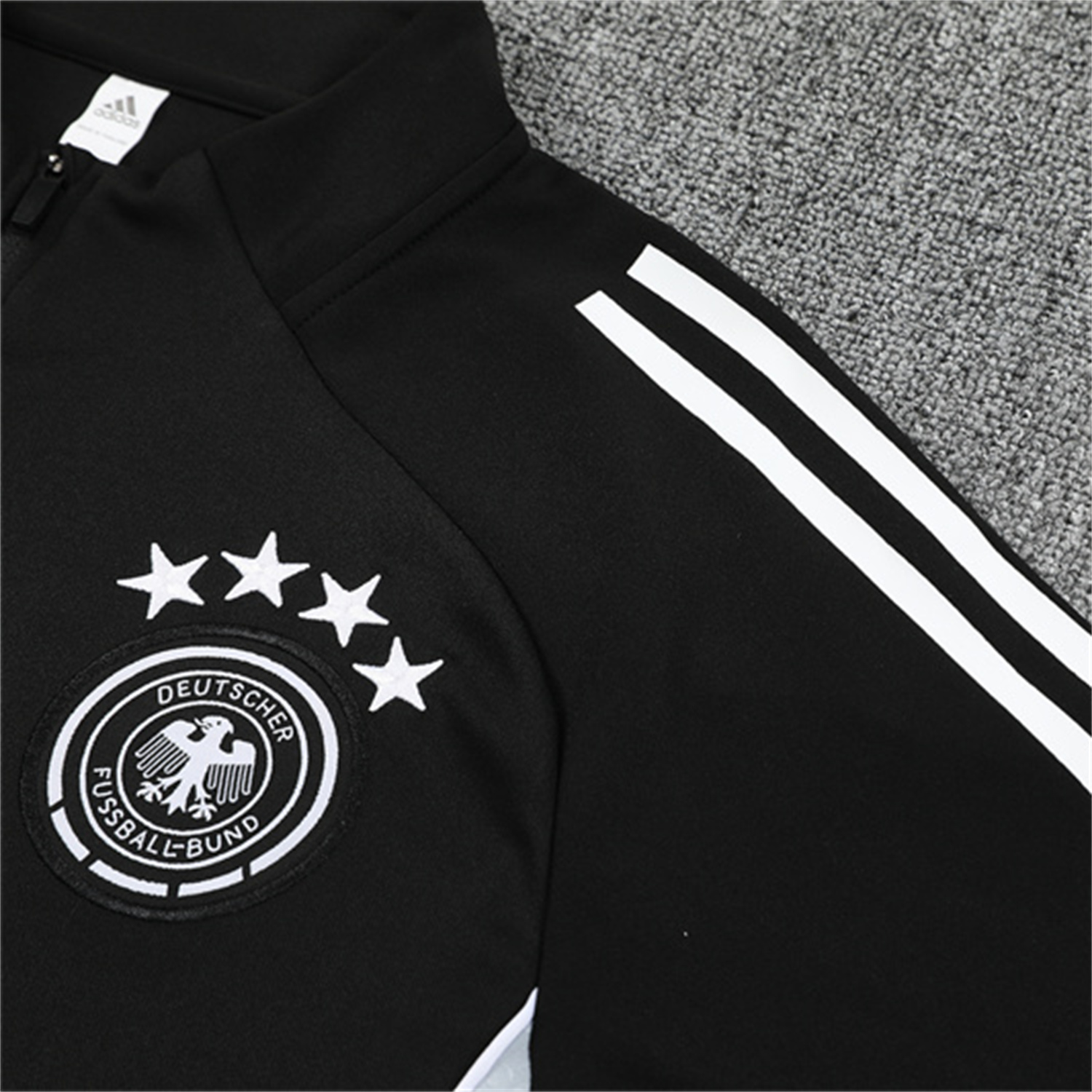 TKH-turbokithub-Germany 25-26 Kids Long Sleeve Training Set - Black Top and Black Pants