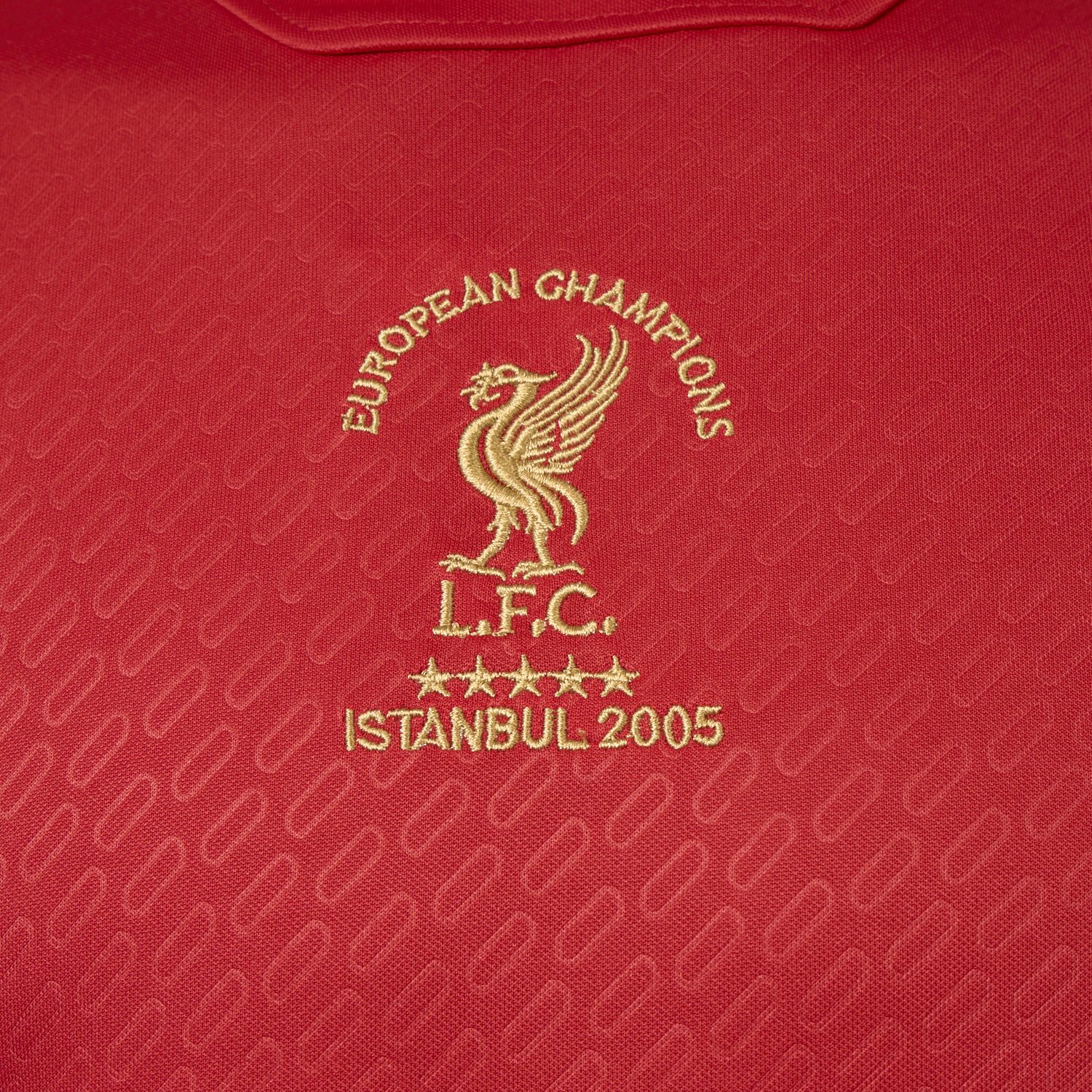 TKH-turbokithub-Liver.pool 25-26 Istanbul 2005 Anniversary Red Jersey - Fans Version