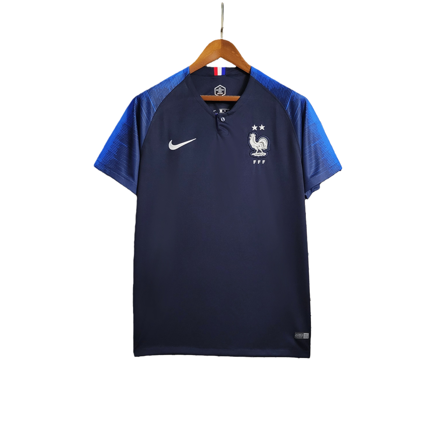 TKH-turbokithub-Retro France 2018 Home Stadium Jersey
