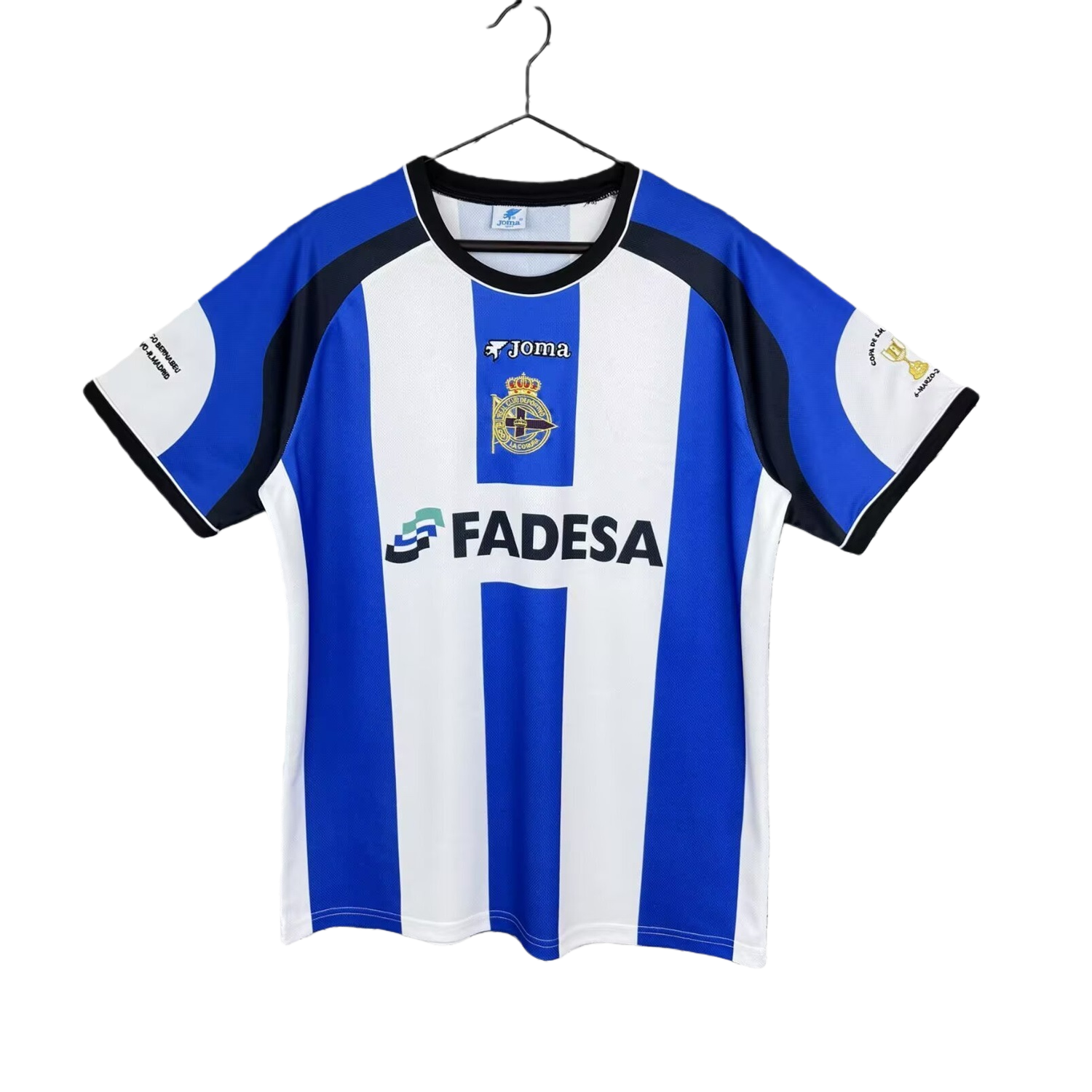 TKH-turbokithub-Retro Deportivo de La Coruña 2001-02 Home Jersey