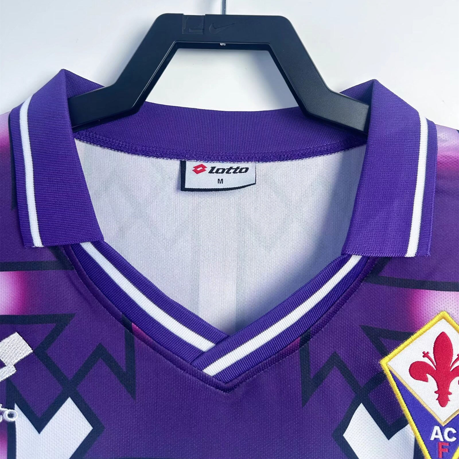 TKH-turbokithub-Retro Fiorentina 1992-93 Away Long Sleeve Jersey