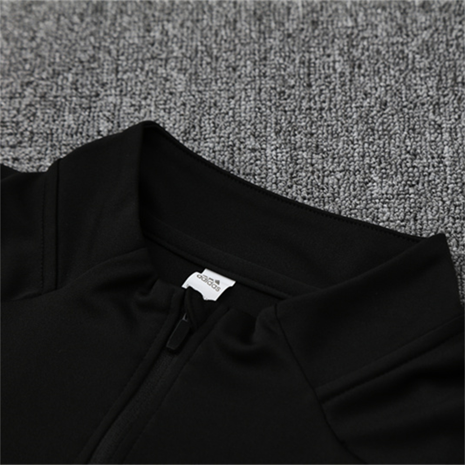 TKH-turbokithub-INT M.A.M 25-26 Kid Long Sleeves Training Set - Black Top & Black Pants