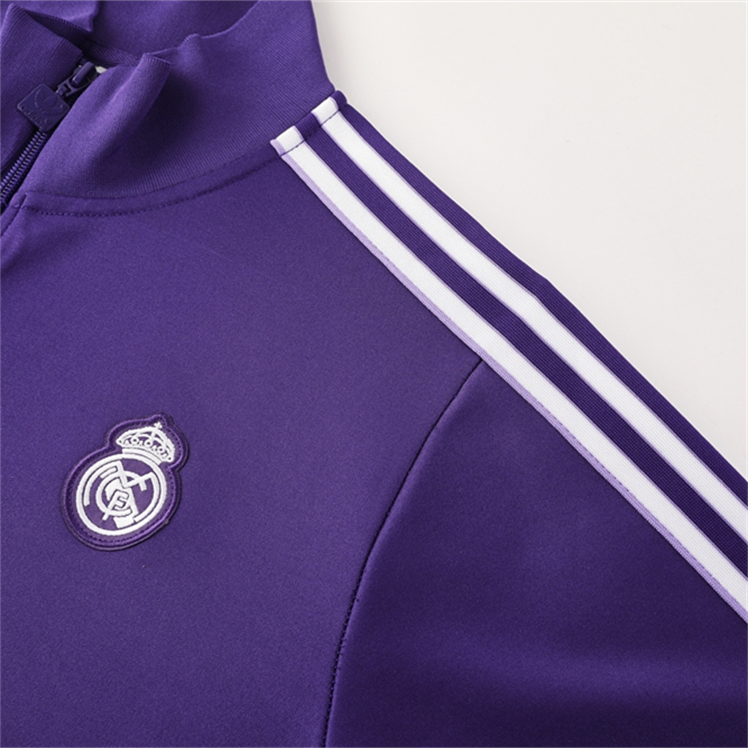 TKH-turbokithub-Real Madrid 25-26 Purple Terrace Icon Jacket Training Tracksuit - Purple Jackets & Pants