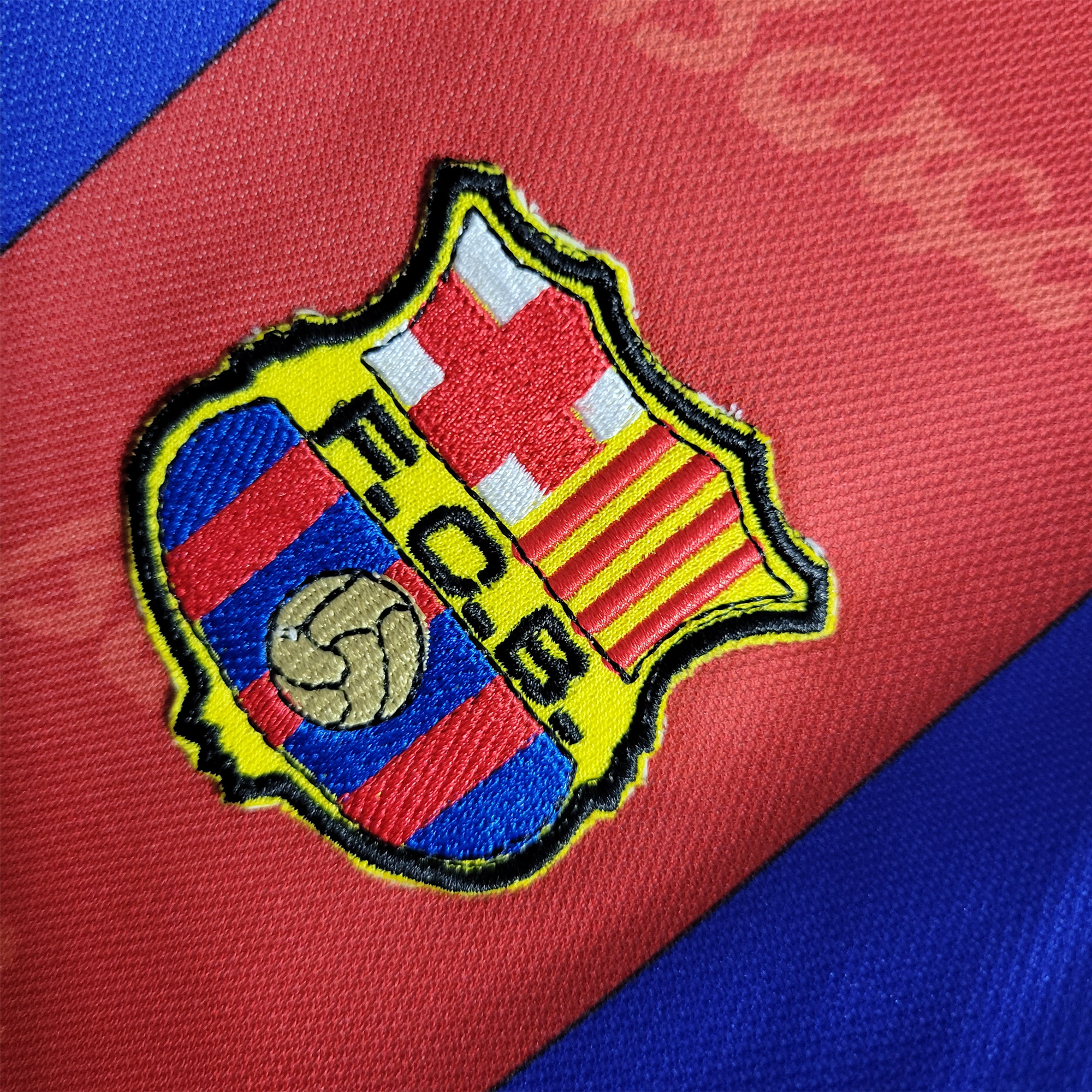 TKH-turbokithub-Retro Barcelona 96-97 Home Stadium Jersey