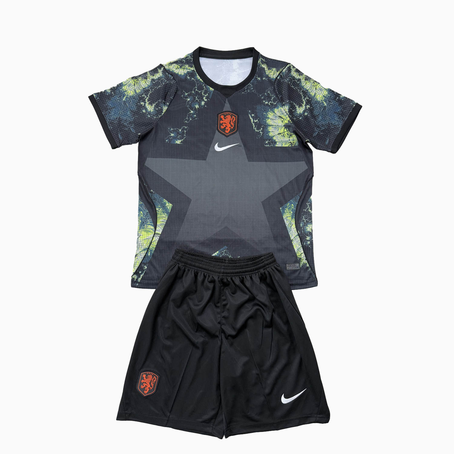 TKH-turbokithub-Netherlands 2026 Black Goalkeeper Men's Adult Jersey Set - Fans Version