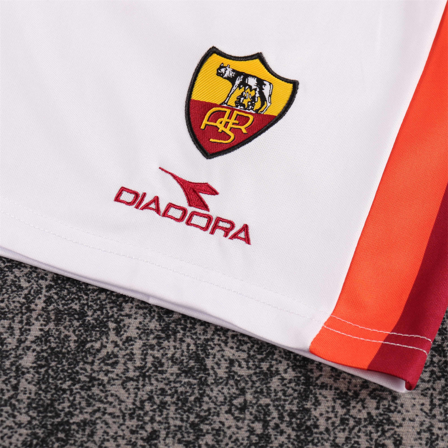 TKH-turbokithub-Retro Roma 1998-99 Home Kids Kit