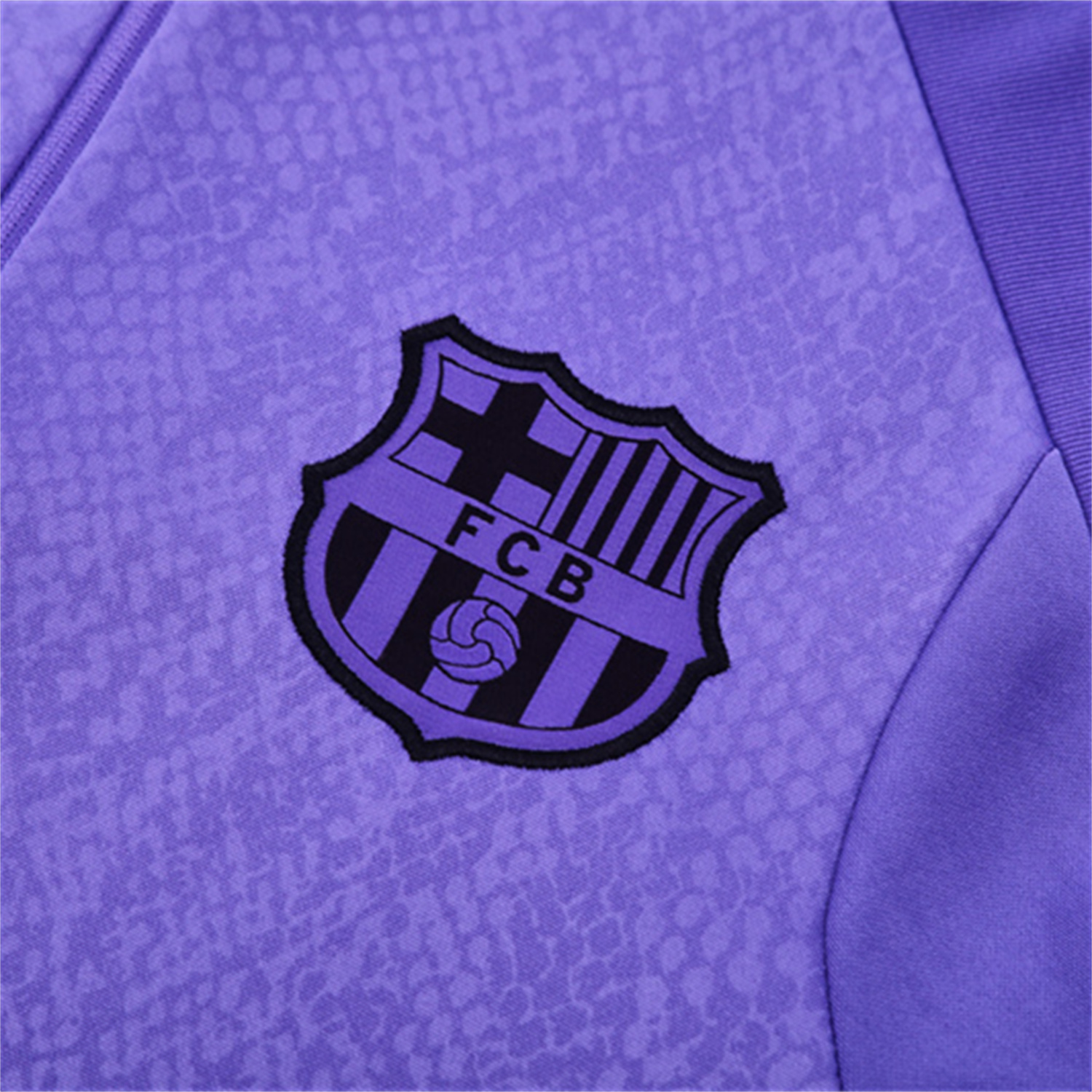 TKH-turbokithub-Barcelona 25-26 X KB Long Sleeve Training Set - Purple Top & Black Pants