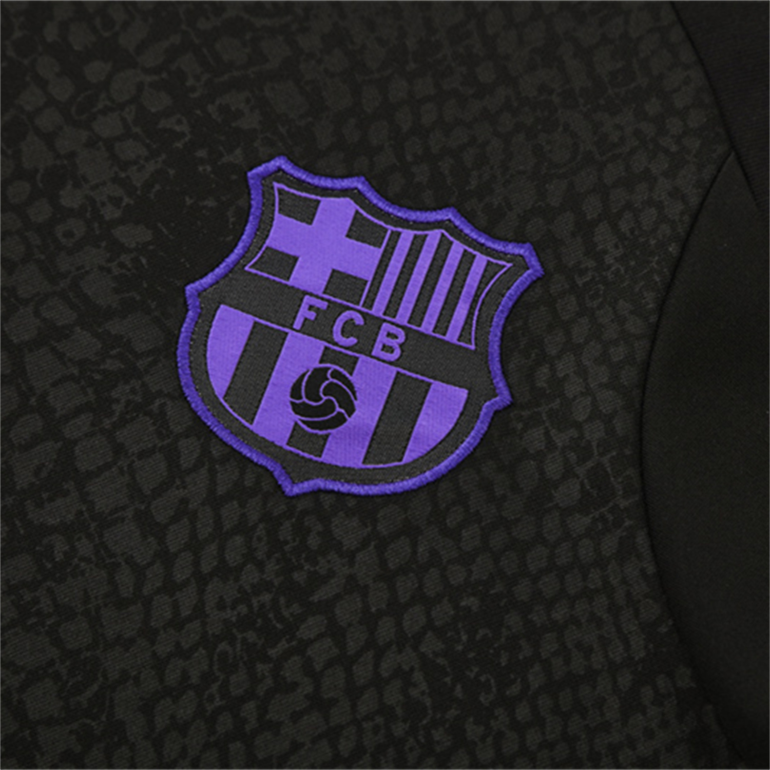 TKH-turbokithub-Barcelona 25-26 X KB Kids Long Sleeve Training Set - Black Top & Black Pants