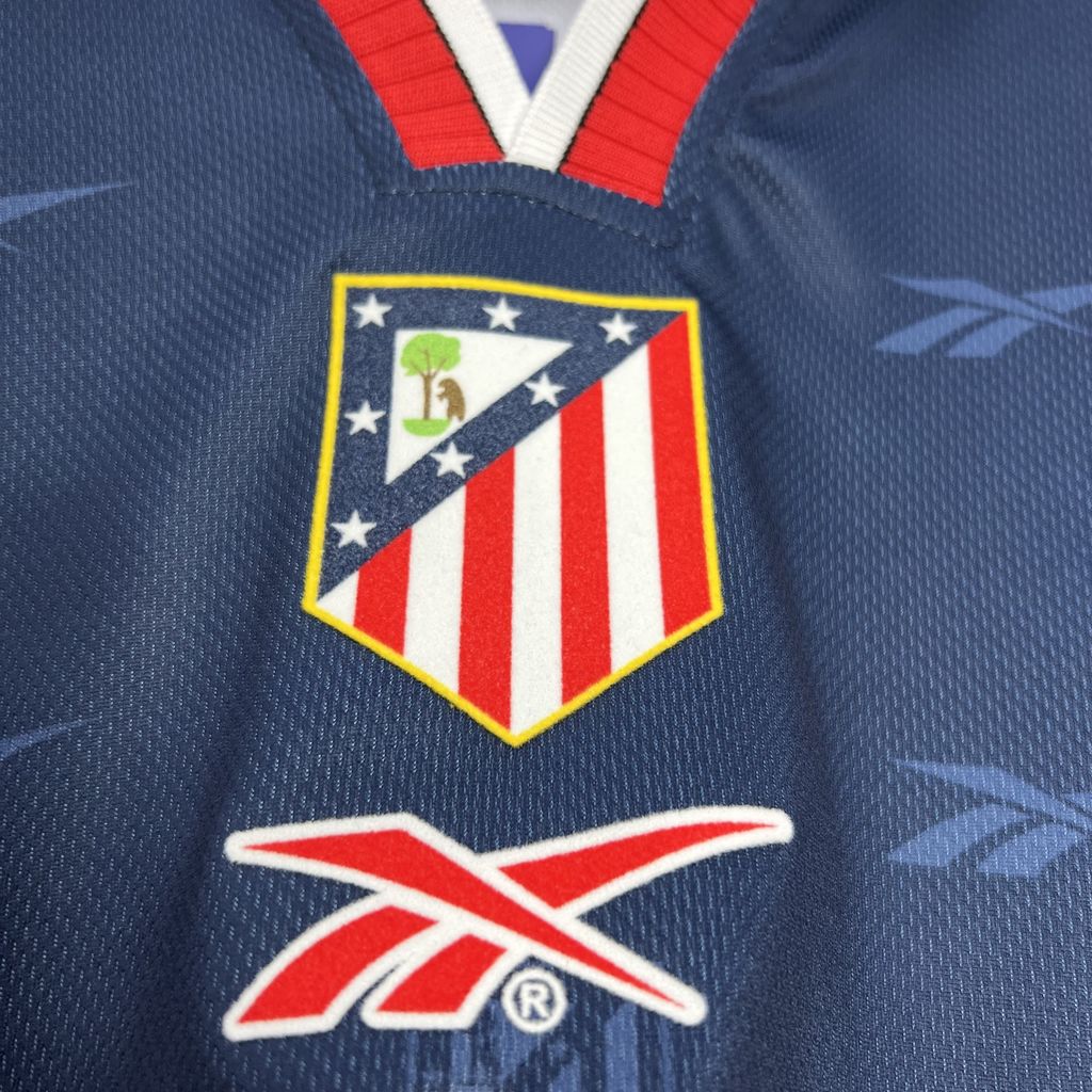 TKH-turbokithub-Retro Atletico Madrid 1998-99 Away Jersey