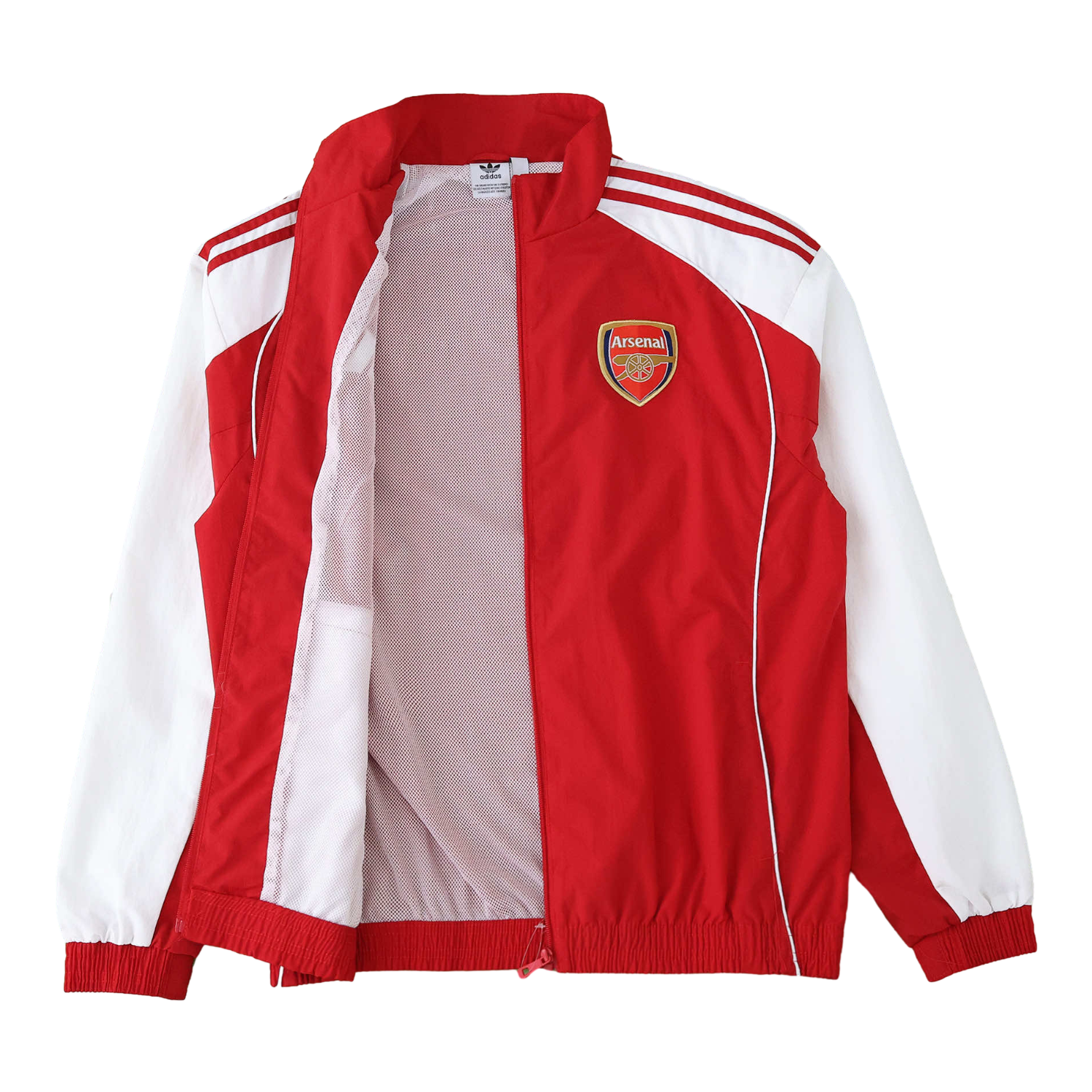 TKH-turbokithub-Arsenal 25-26 Throwback Windbreaker Jacket - Red