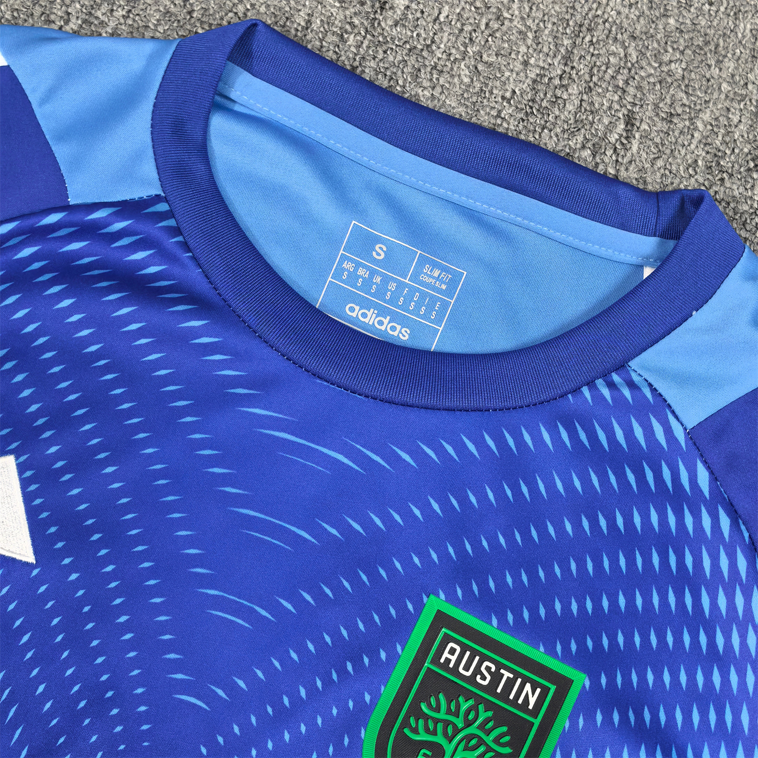 TKH-turbokithub-Austin 25-26 Blue Goalkeeper Jersey - Fans Version