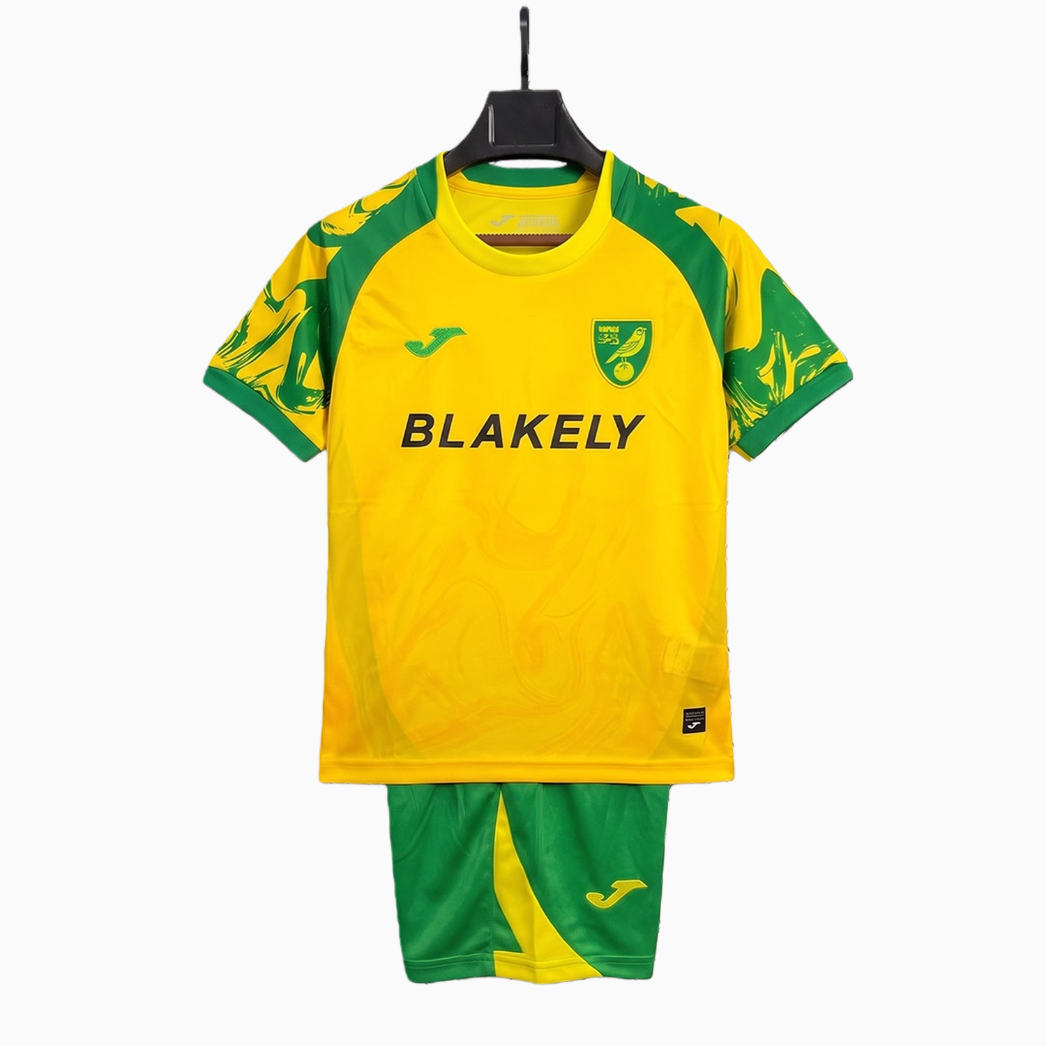TKH-turbokithub-Norwich City 26-27 Home Kids Kit