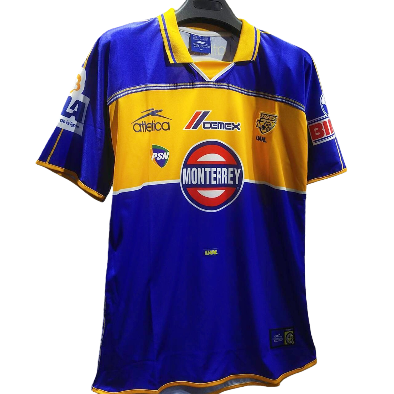 TKH-turbokithub-Retro Tigres UANL 2000-01 Away Jersey
